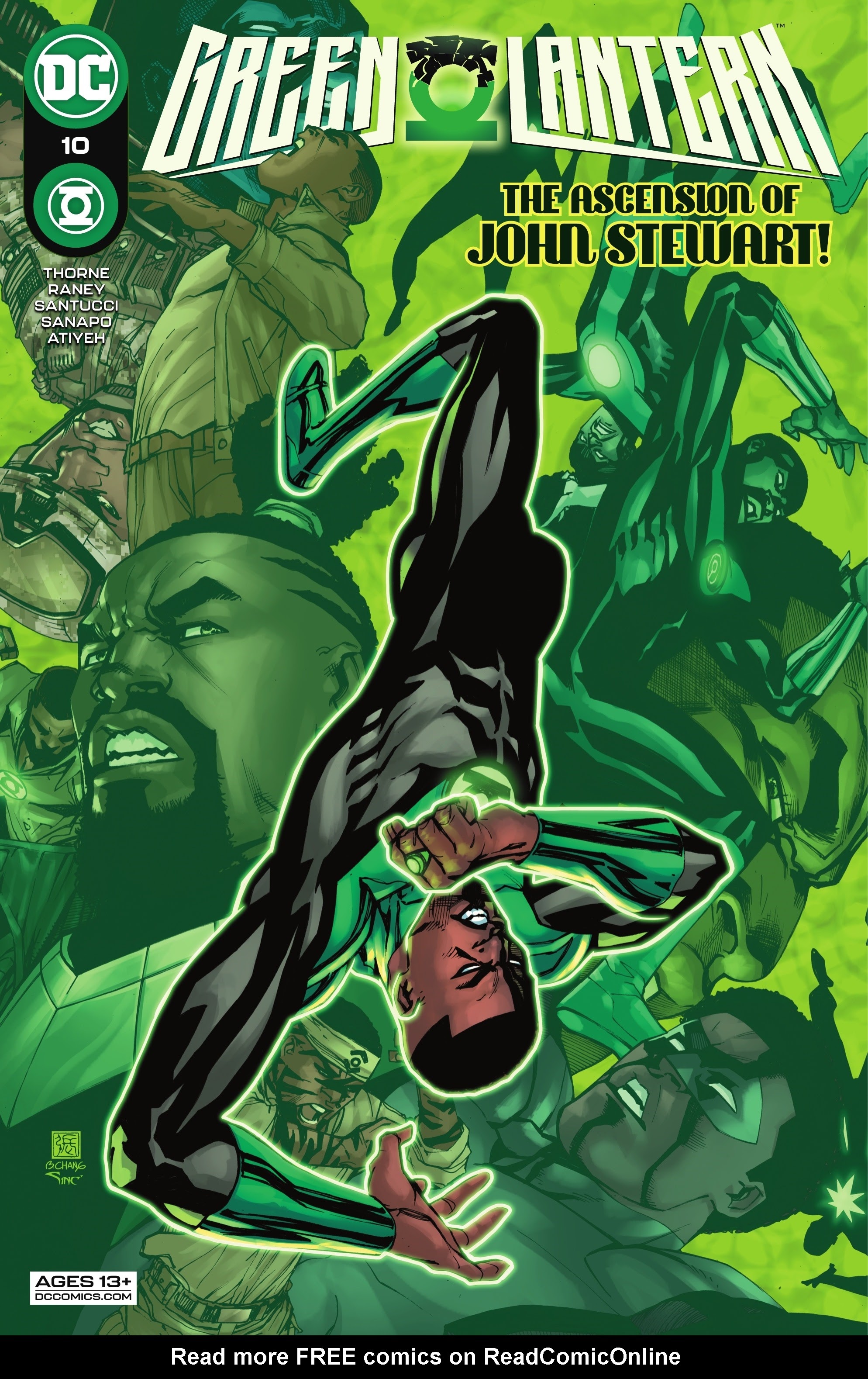 Read online Green Lantern (2021) comic -  Issue #10 - 1