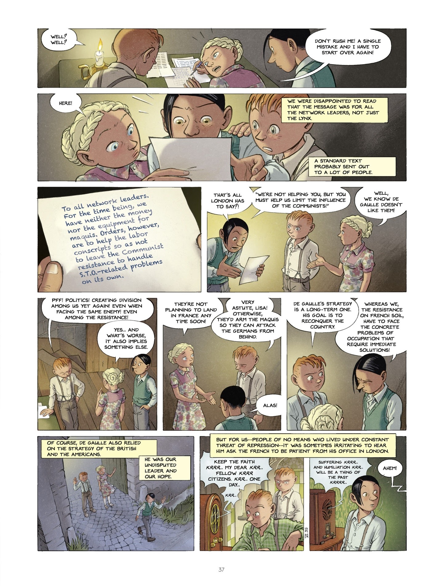 Read online Children of the Resistance comic -  Issue #6 - 37