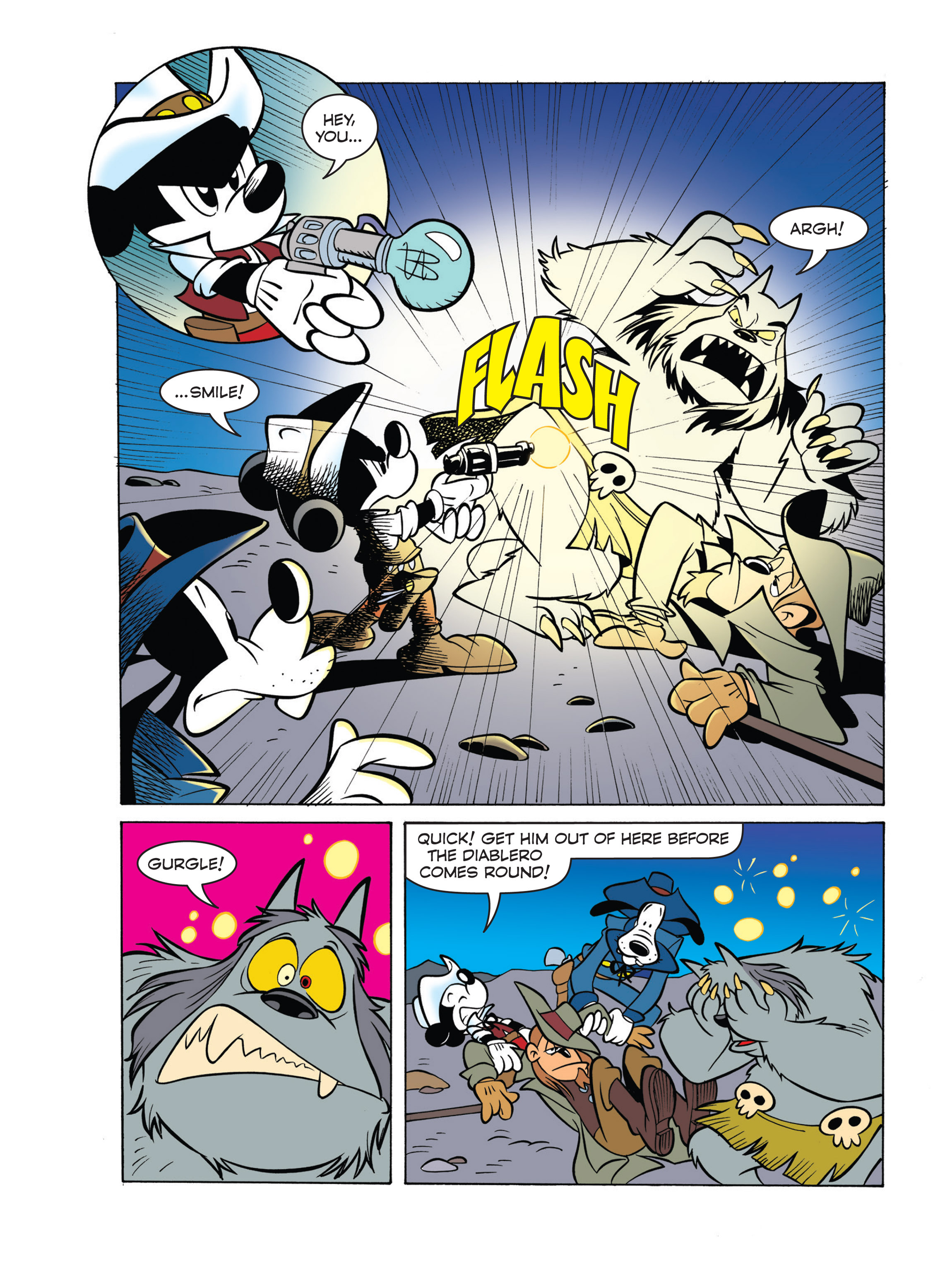 Read online Weird West Mickey: Night of the Diablero comic -  Issue # Full - 10