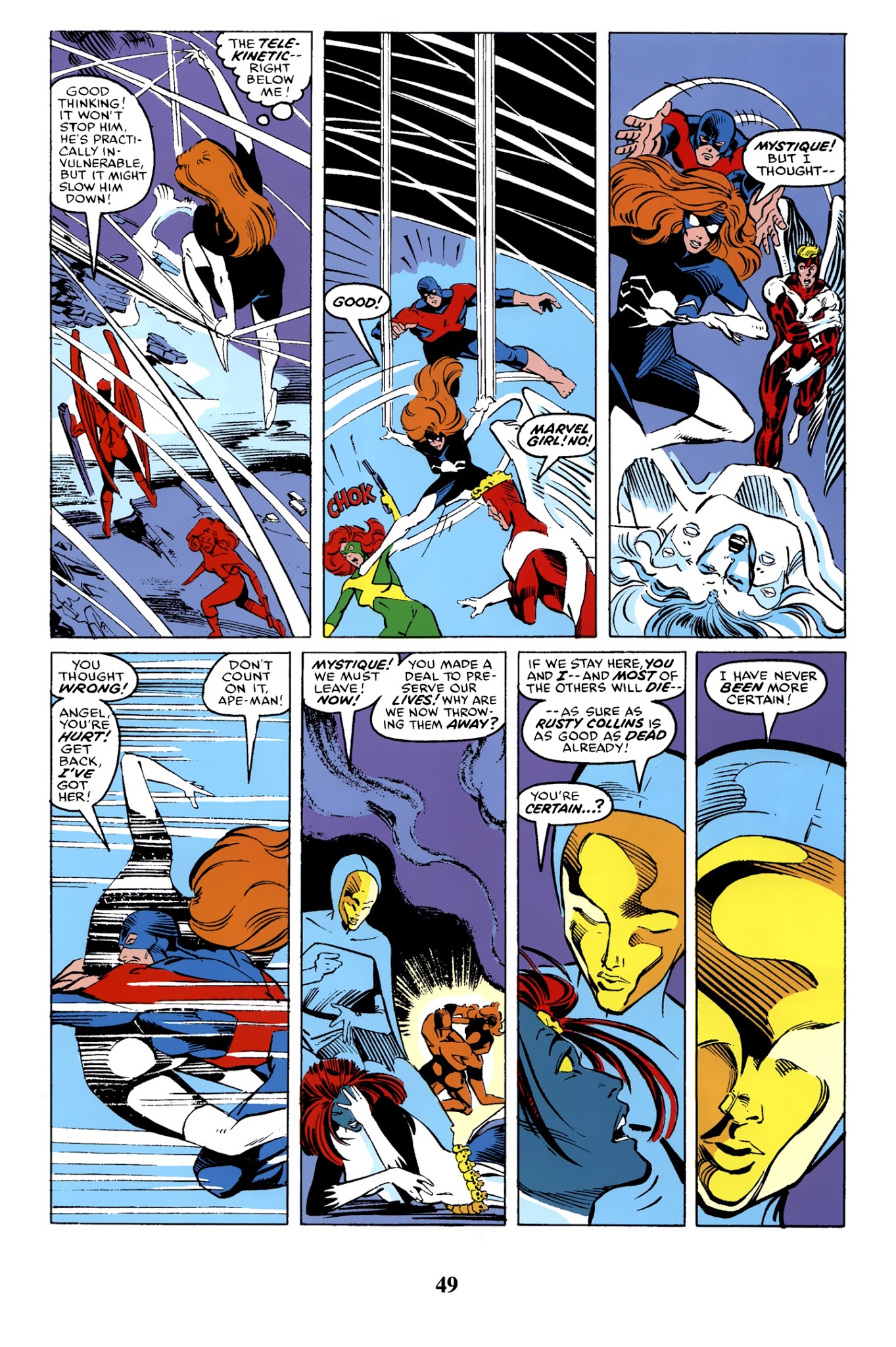 Read online X-Men: Mutant Massacre comic -  Issue # TPB - 49