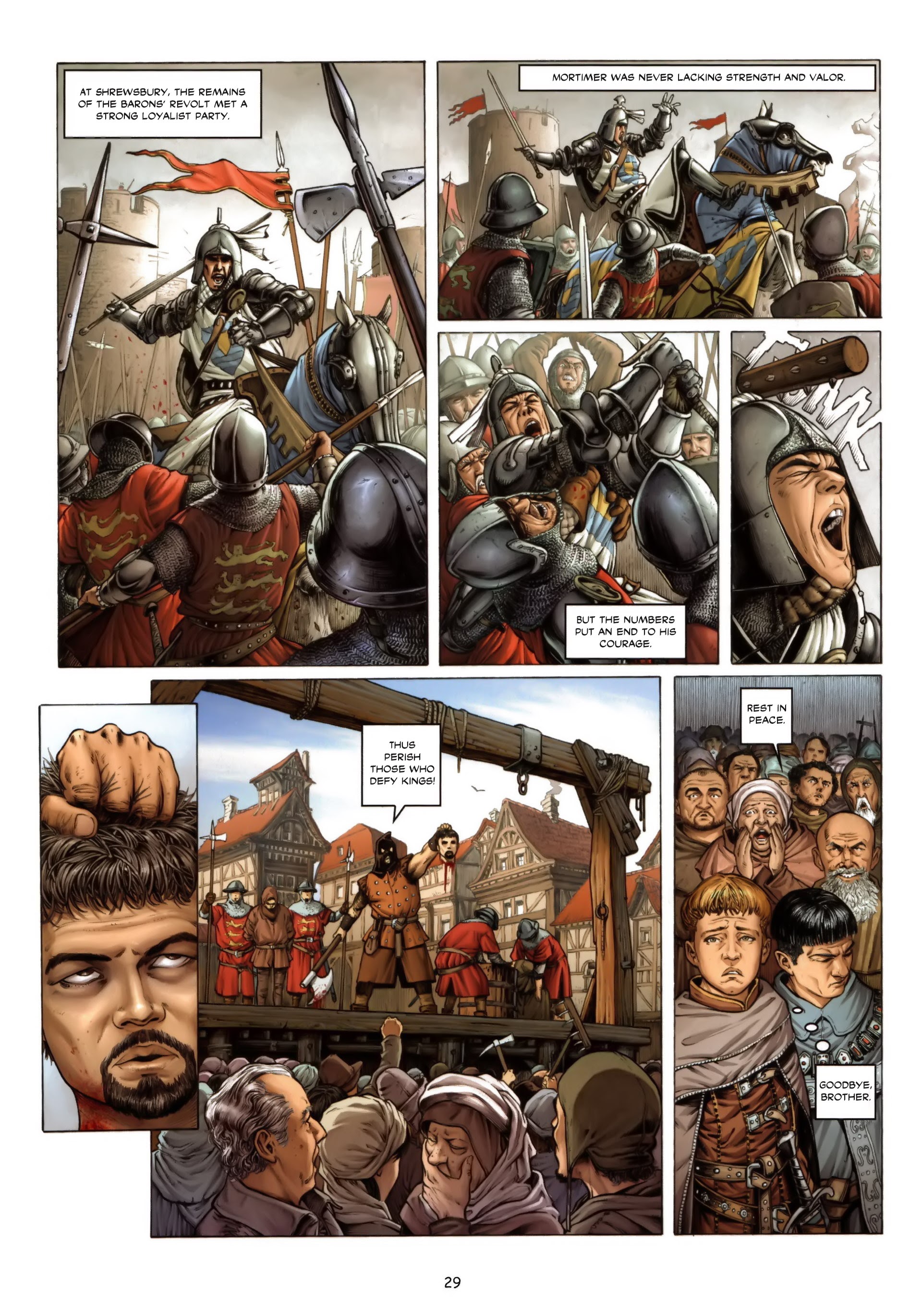 Read online Isabella: She-Wolf of France comic -  Issue #2 - 30
