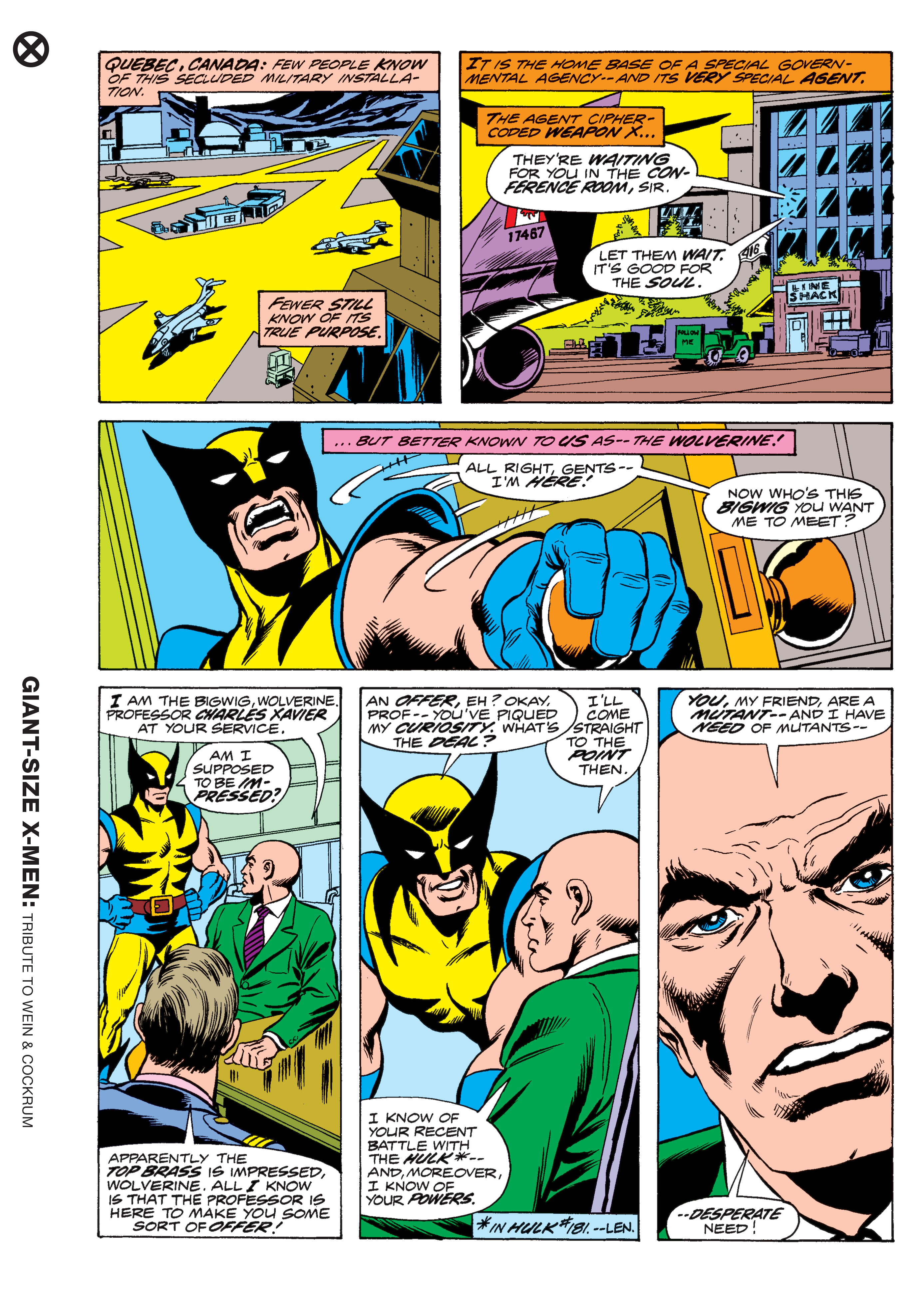 Read online Giant-Size X-Men: Tribute To Wein & Cockrum Gallery Edition comic -  Issue # TPB (Part 1) - 47