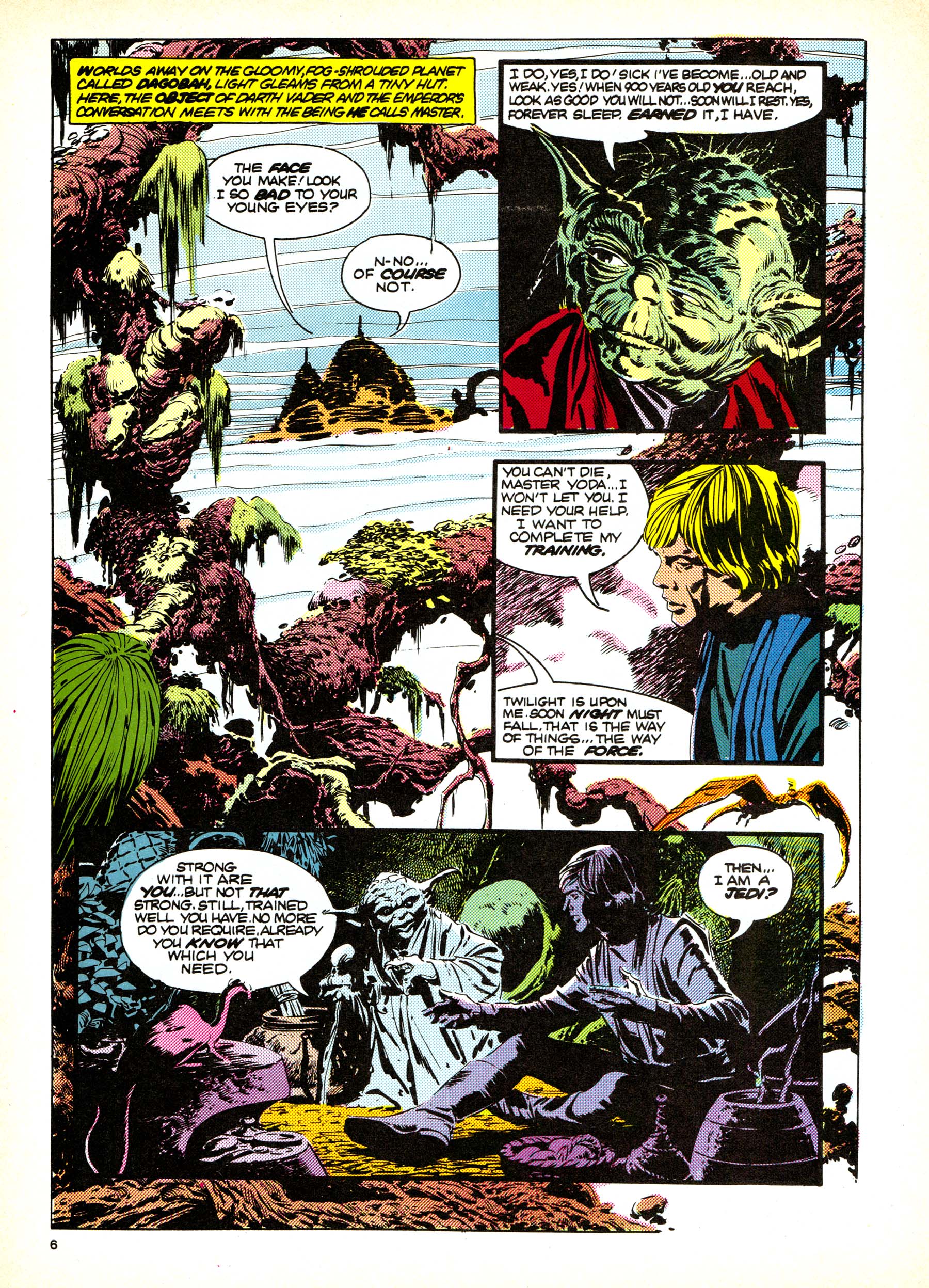 Read online Return of the Jedi comic -  Issue #152 - 6
