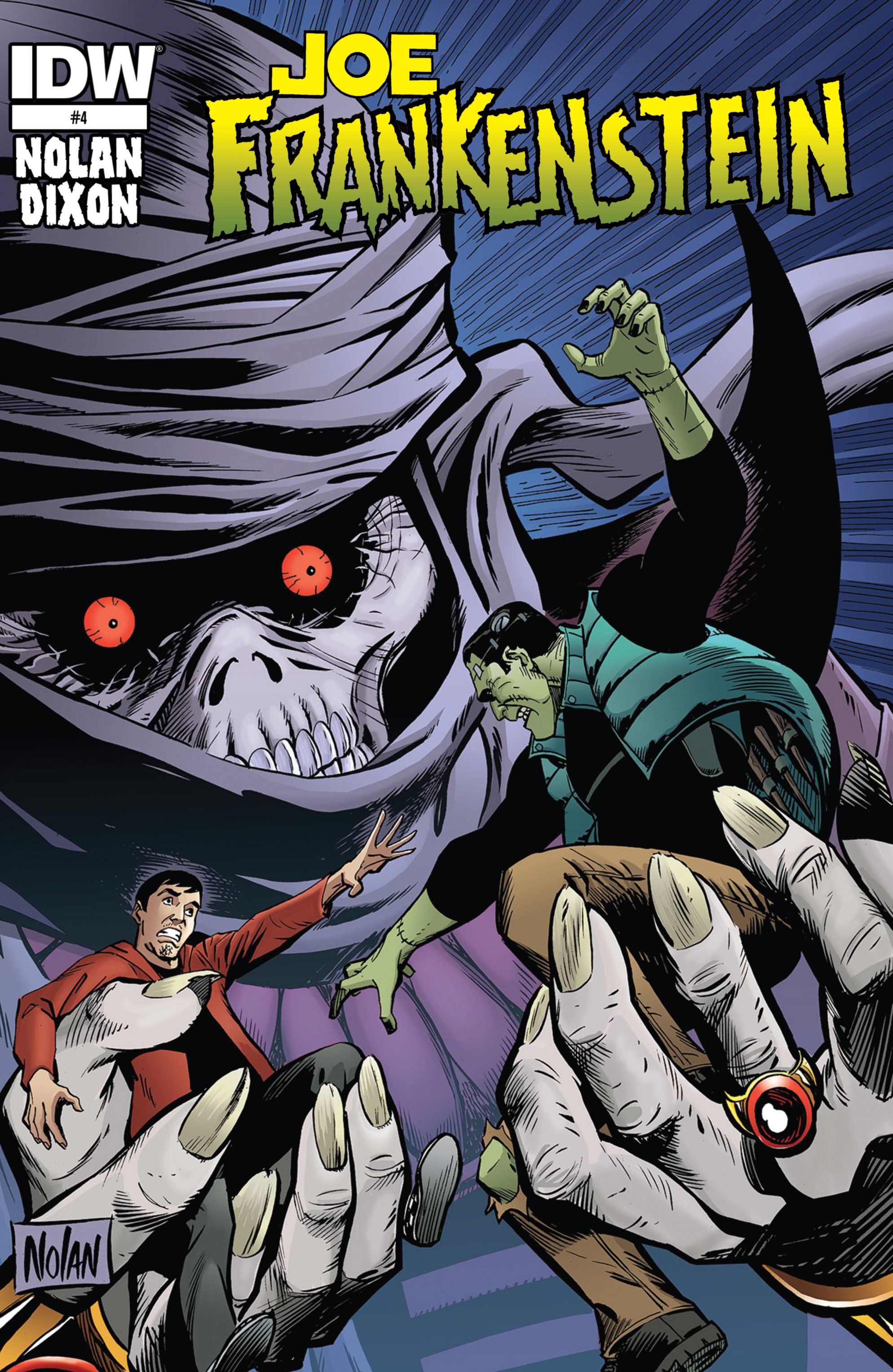 Read online Joe Frankenstein comic -  Issue #4 - 1