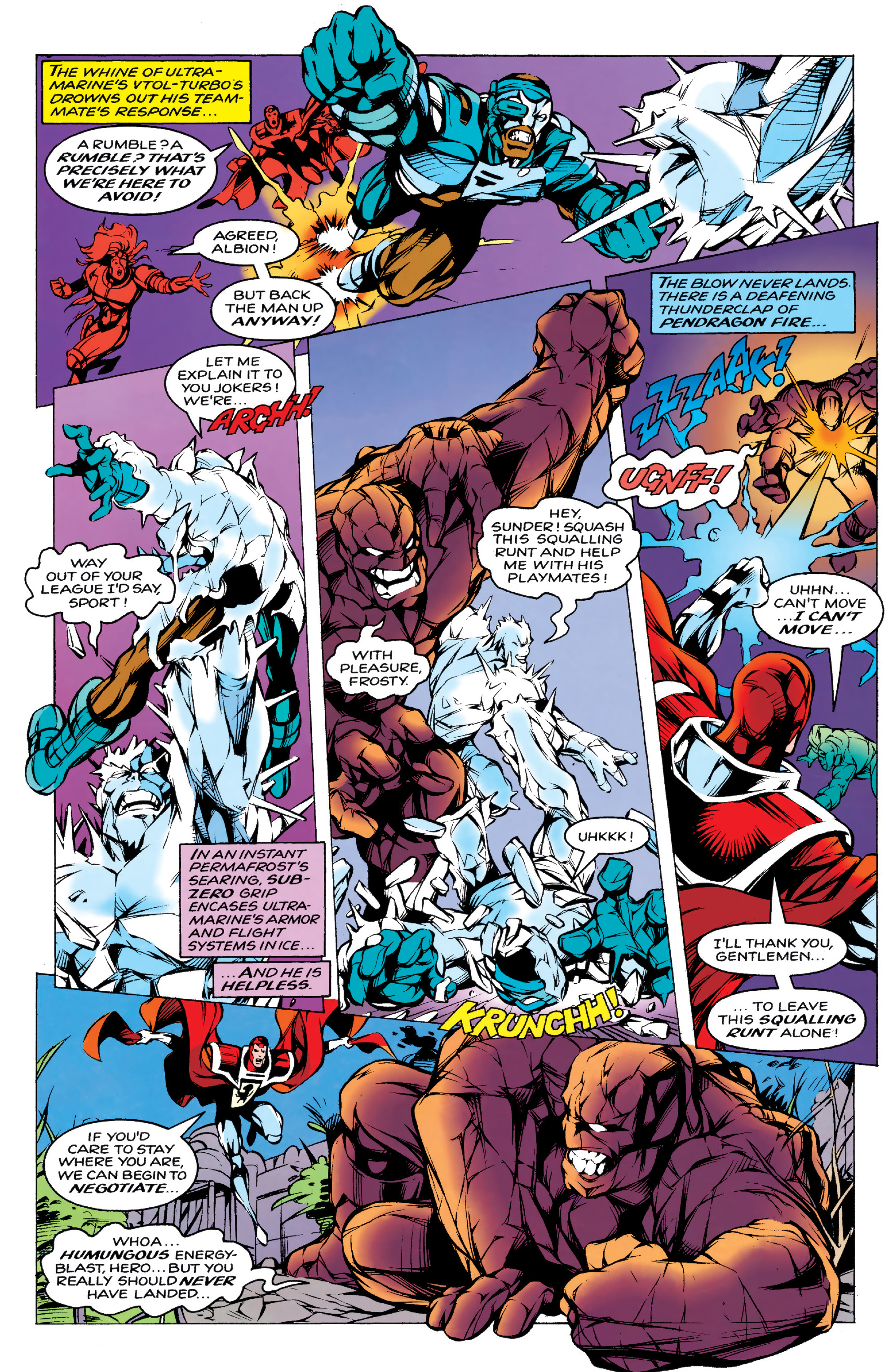 Read online Knights of Pendragon Omnibus comic -  Issue # TPB (Part 10) - 5