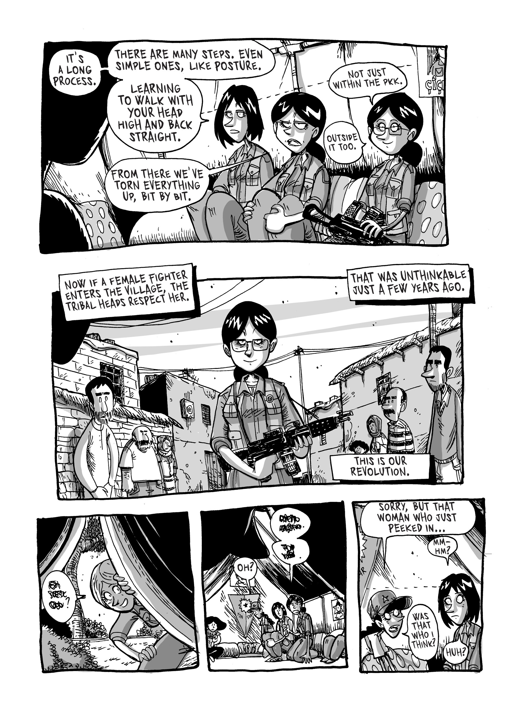 Read online Kobane Calling: Greetings From Northern Syria comic -  Issue # TPB (Part 3) - 22