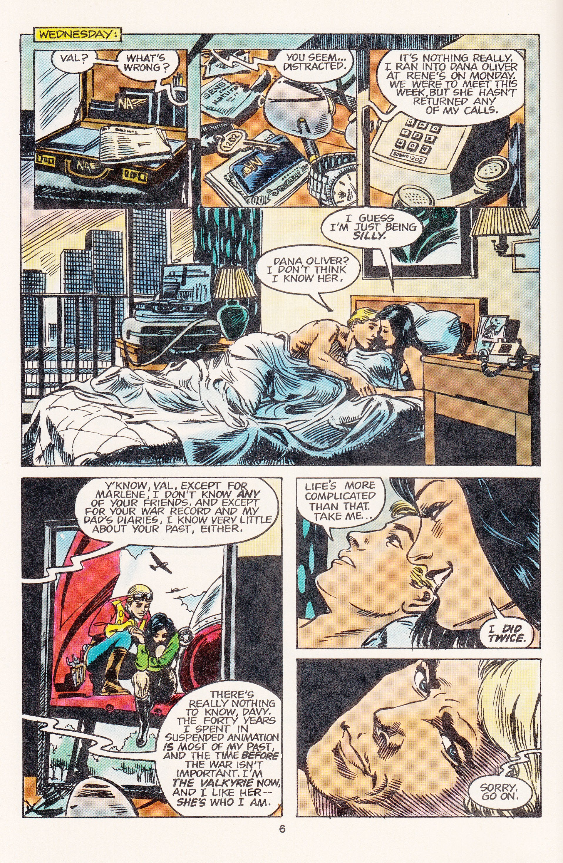 Read online Valkyrie! (1988) comic -  Issue #1 - 8