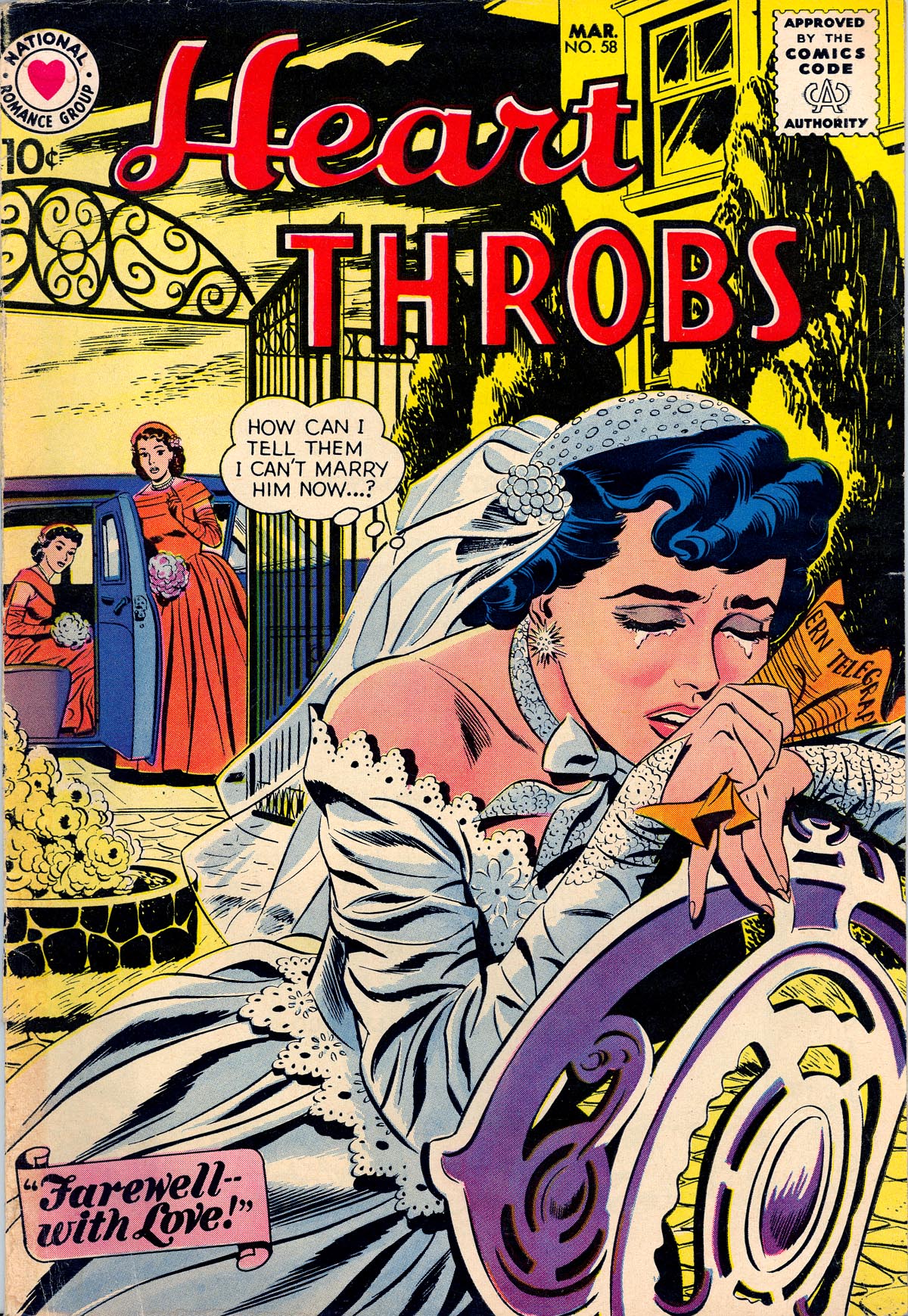 Read online Heart Throbs comic -  Issue #58 - 1