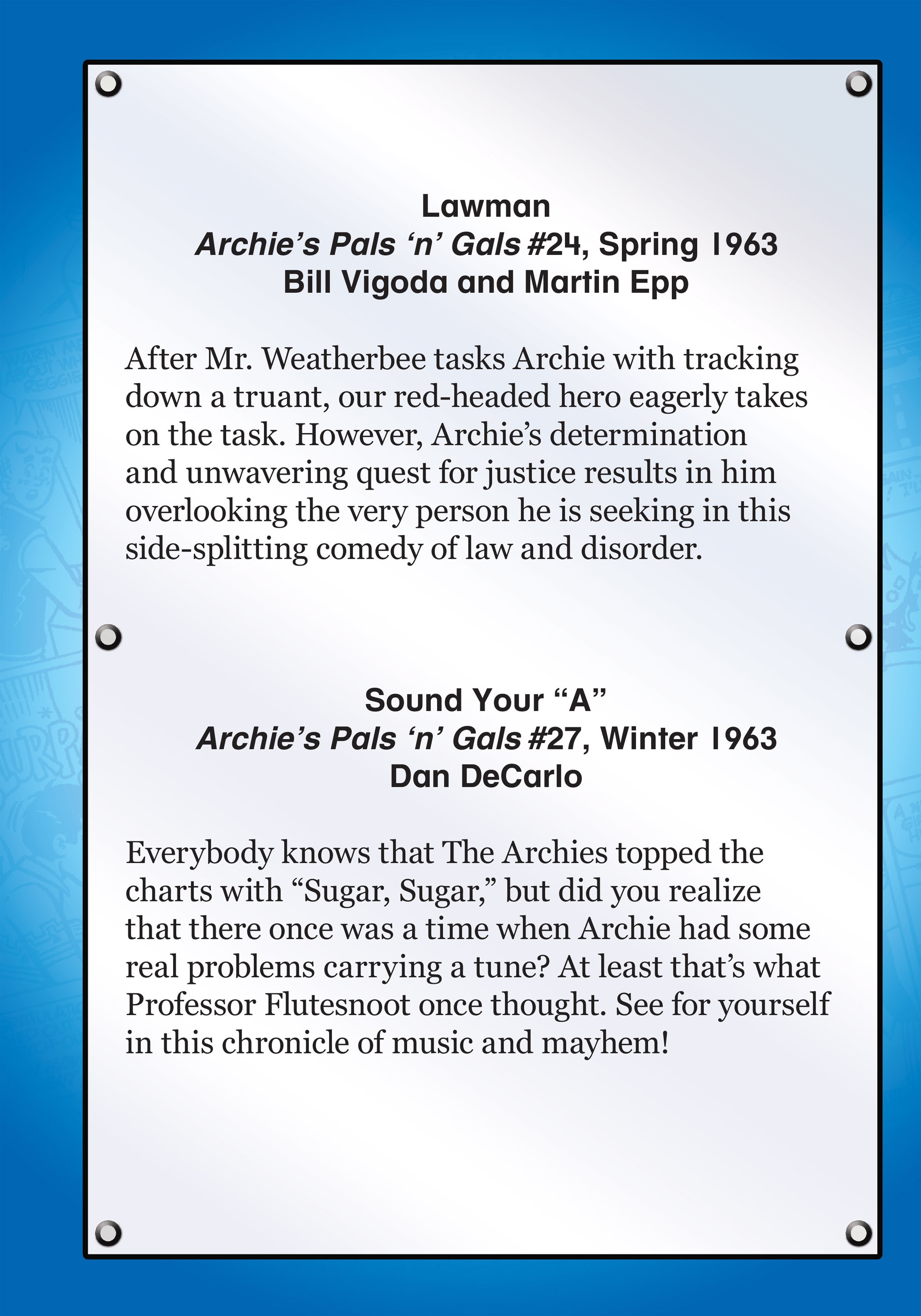 Read online Archie's Favorite Comics From the Vault comic -  Issue # TPB (Part 4) - 74