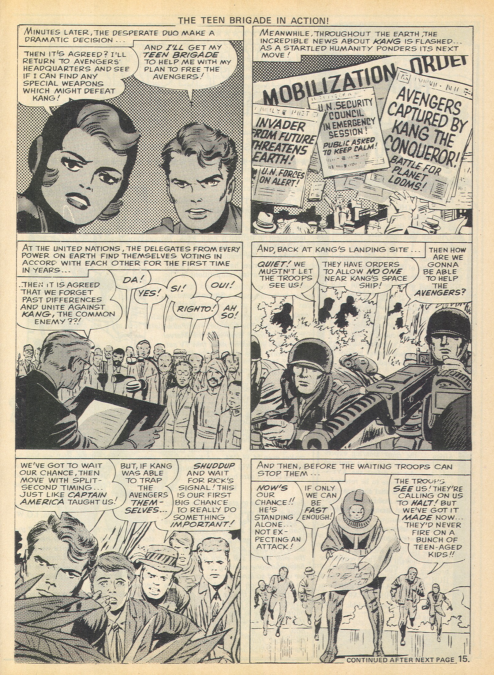 Read online The Avengers (1973) comic -  Issue #5 - 15