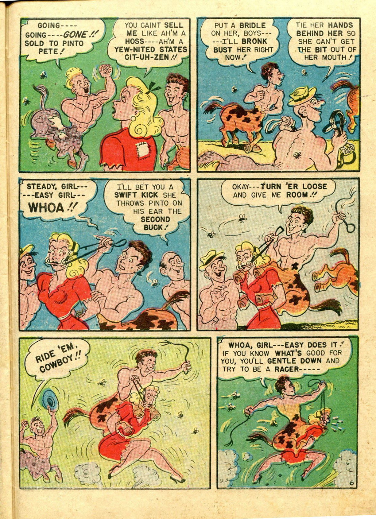 Read online Babe (1948) comic -  Issue #8 - 39