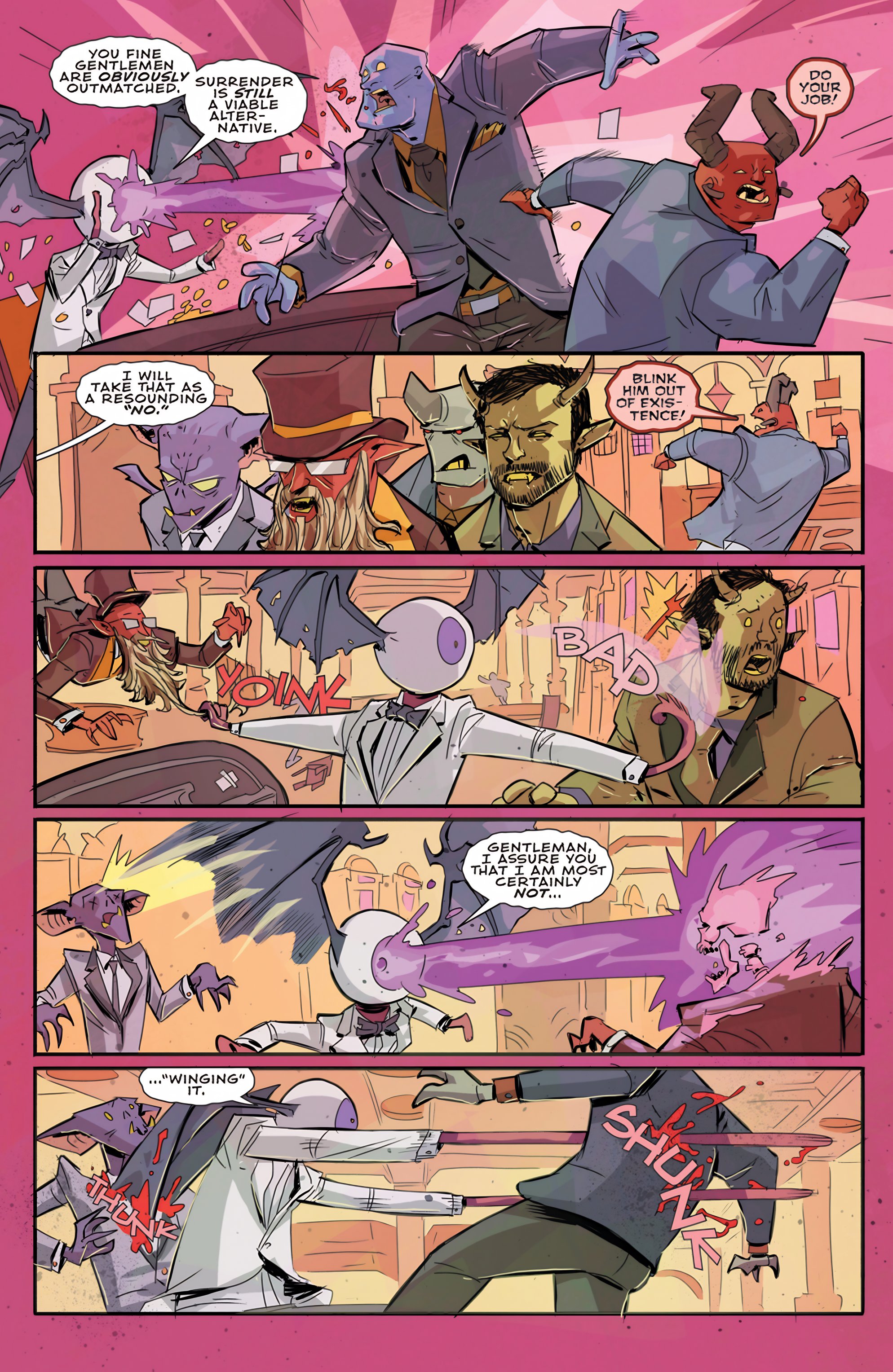 Read online Metalshark Bro: Assault On Hamzig Island comic -  Issue # TPB - 8