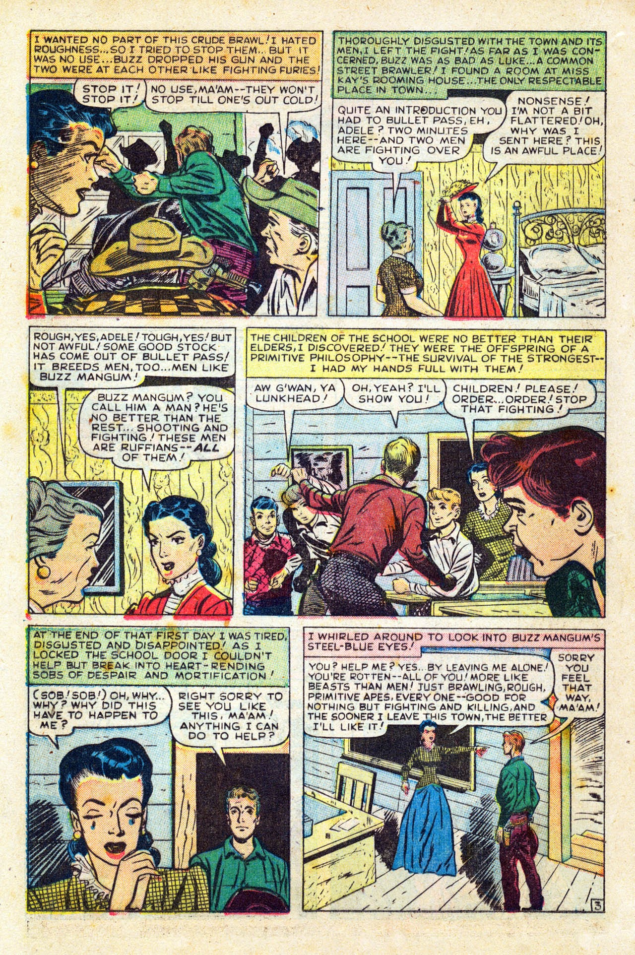 Read online Cowboy Romances comic -  Issue #3 - 30