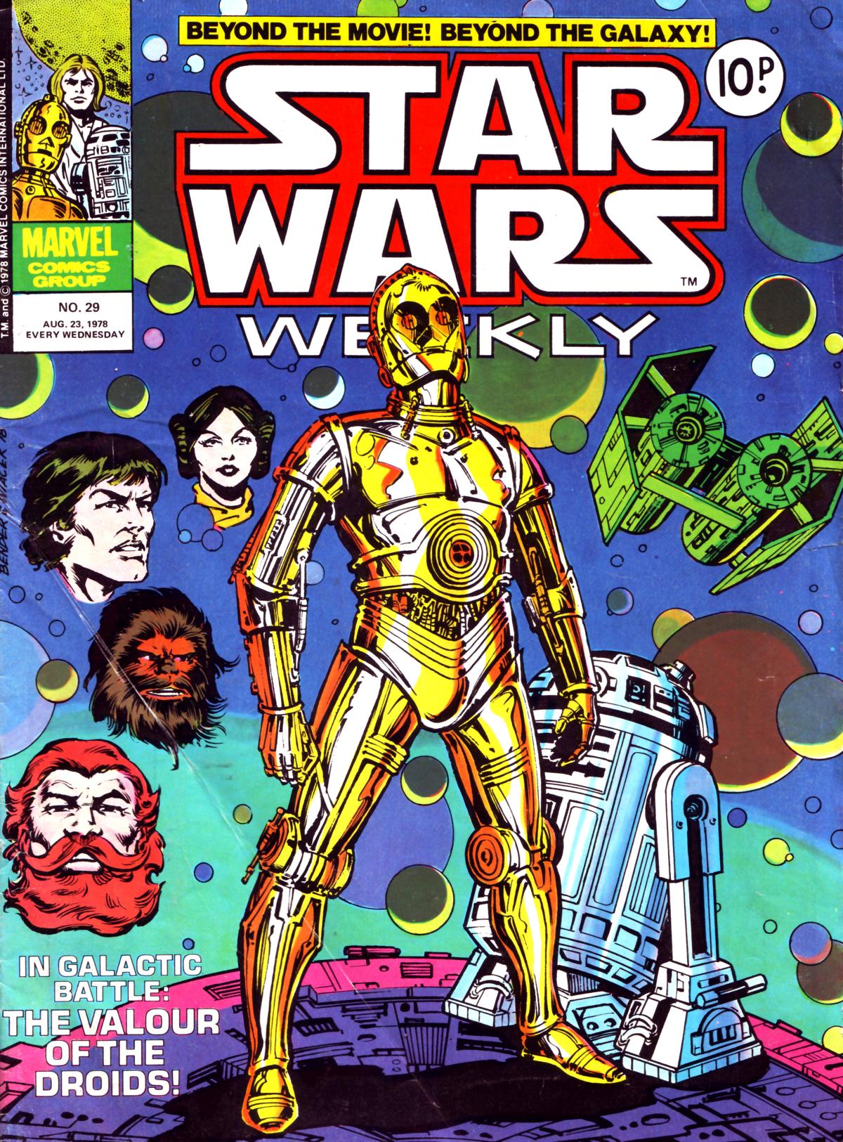 Read online Star Wars Weekly comic -  Issue #29 - 1