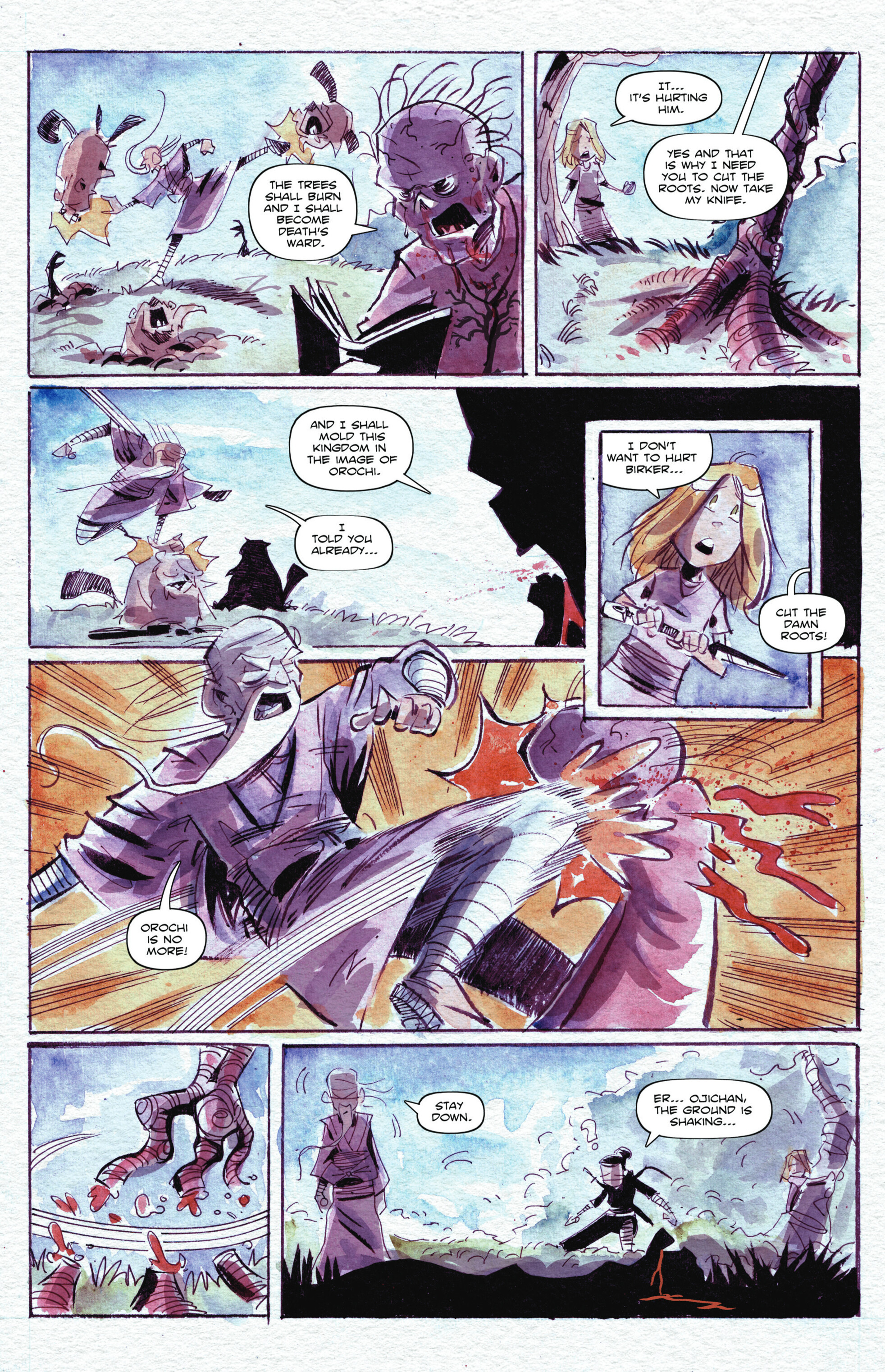 Read online Samurai Grandpa comic -  Issue # TPB (Part 1) - 88