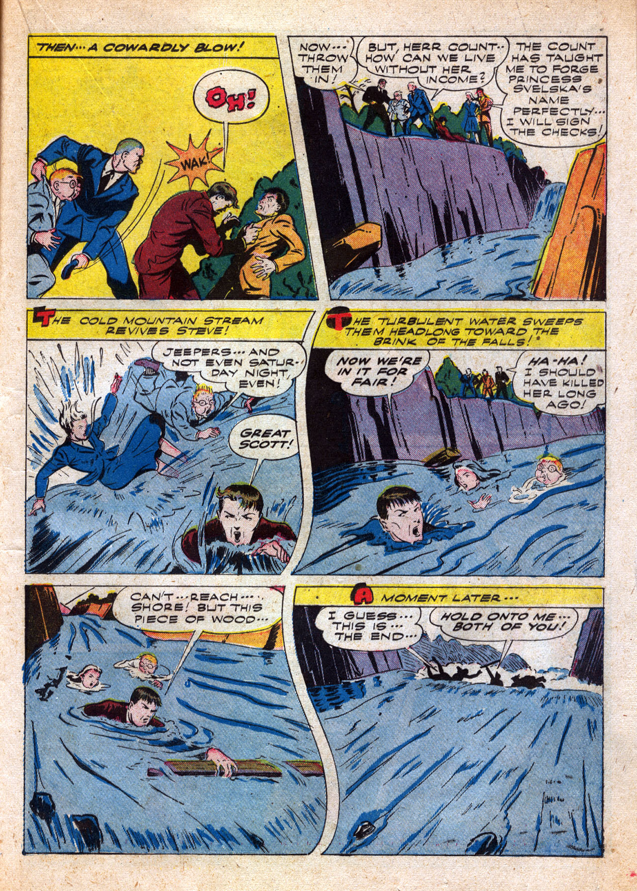 Read online Exciting Comics comic -  Issue #31 - 37