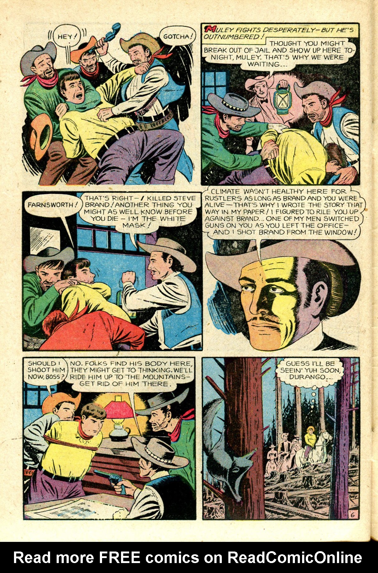 Read online Charles Starrett as The Durango Kid comic -  Issue #32 - 32