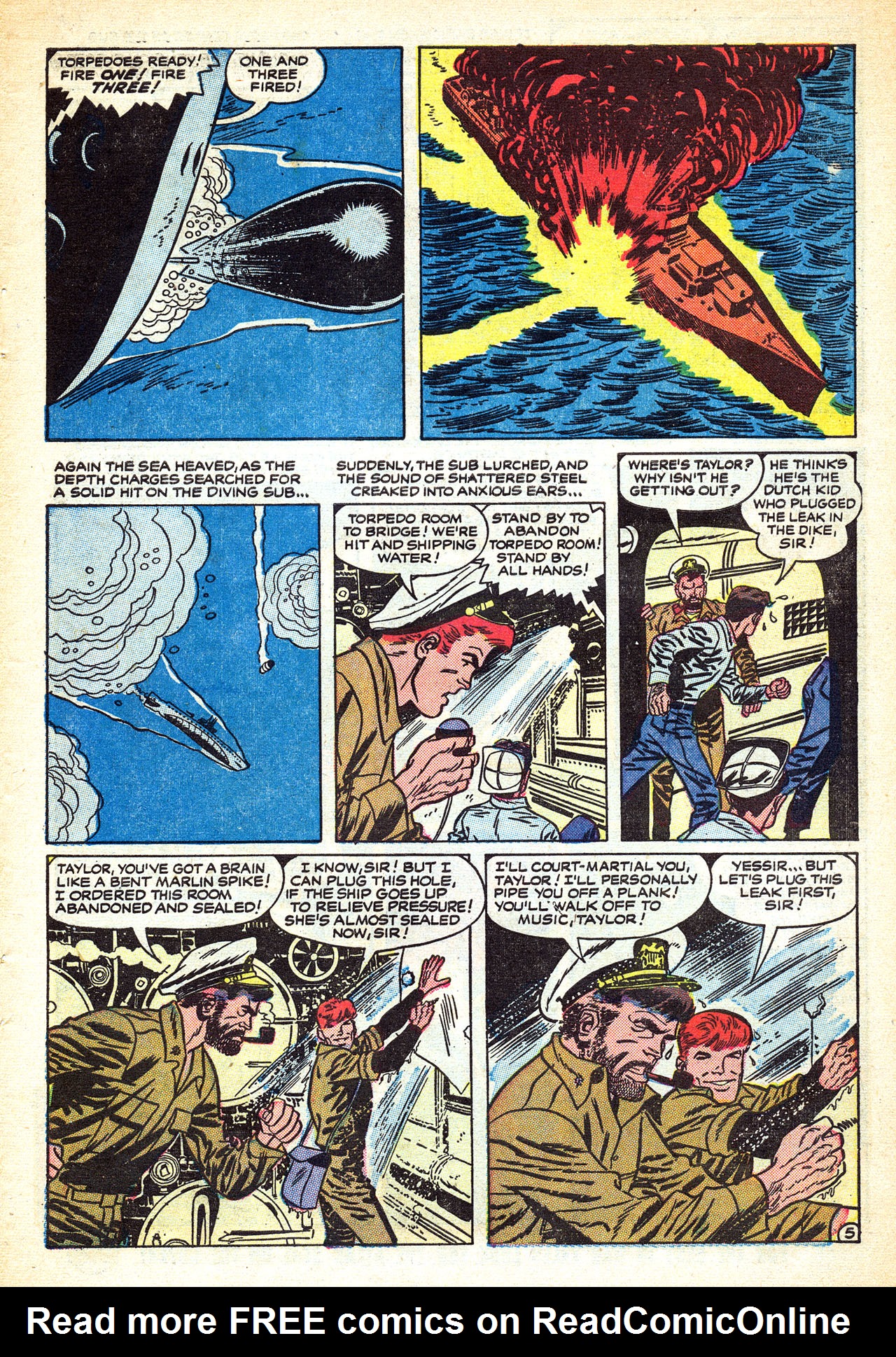 Read online Navy Combat comic -  Issue #1 - 7