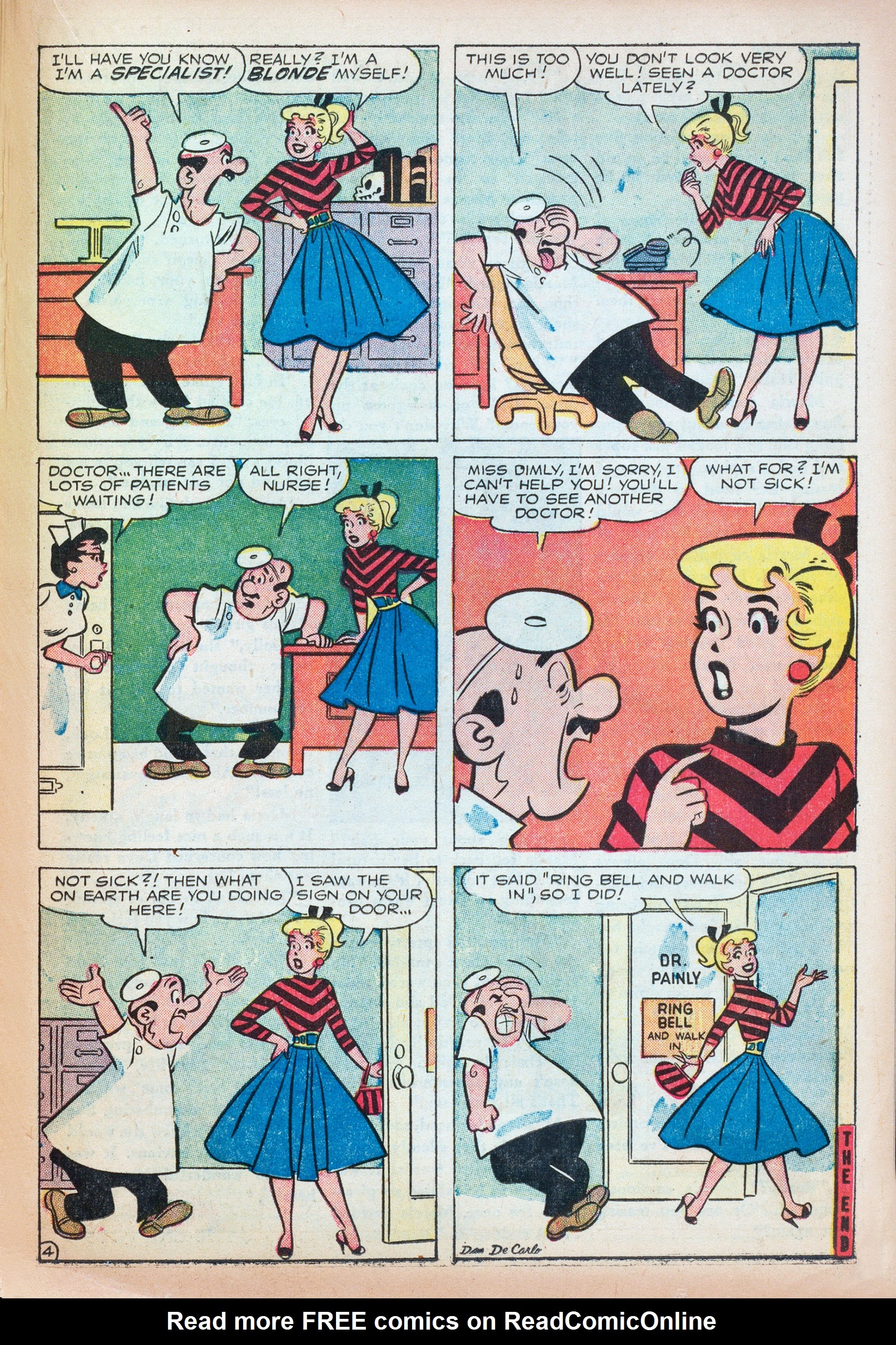 Read online Sherry the Showgirl (1956) comic -  Issue #3 - 23