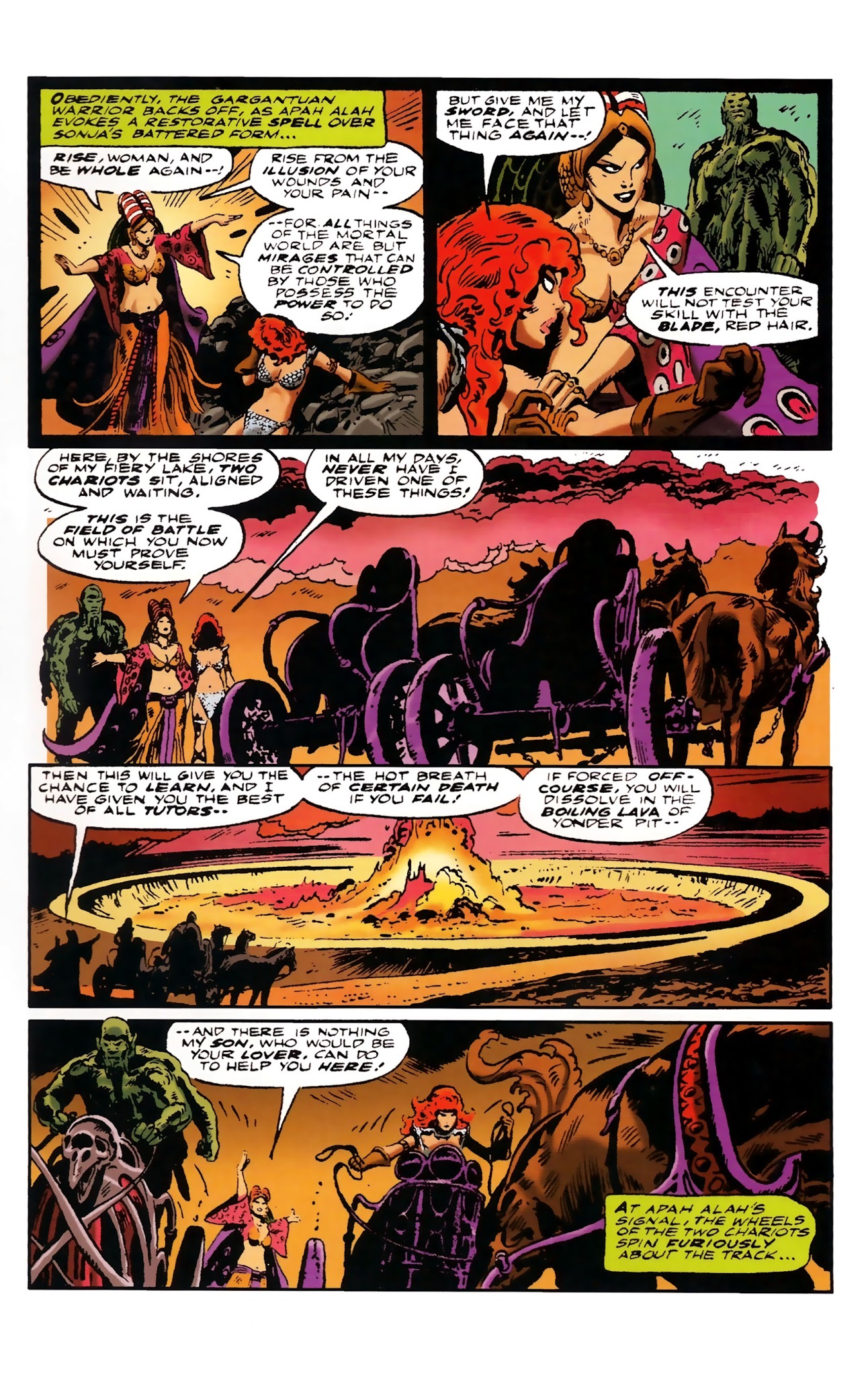 Read online The Adventures of Red Sonja comic -  Issue # TPB 3 - 35