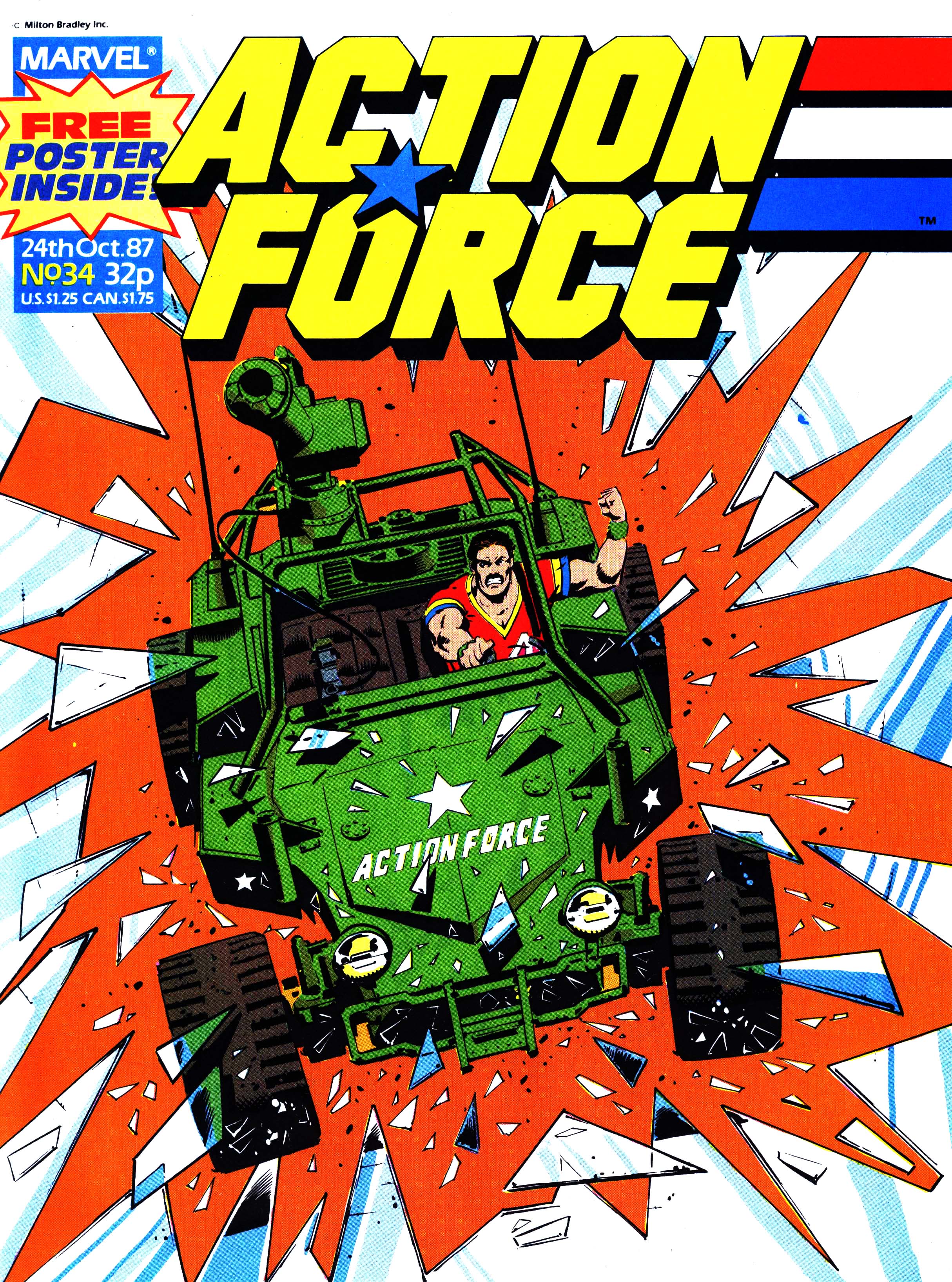 Read online Action Force comic -  Issue #34 - 1