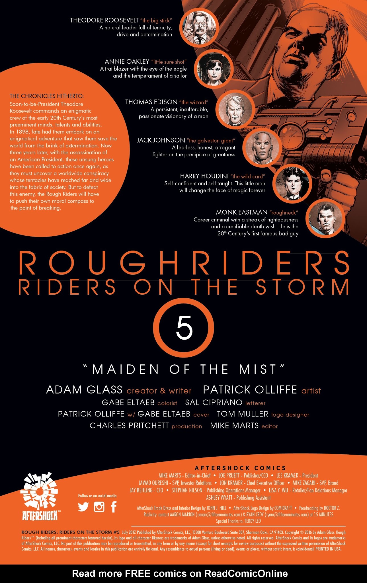 Read online Rough Riders: Riders on the Storm comic -  Issue #5 - 2