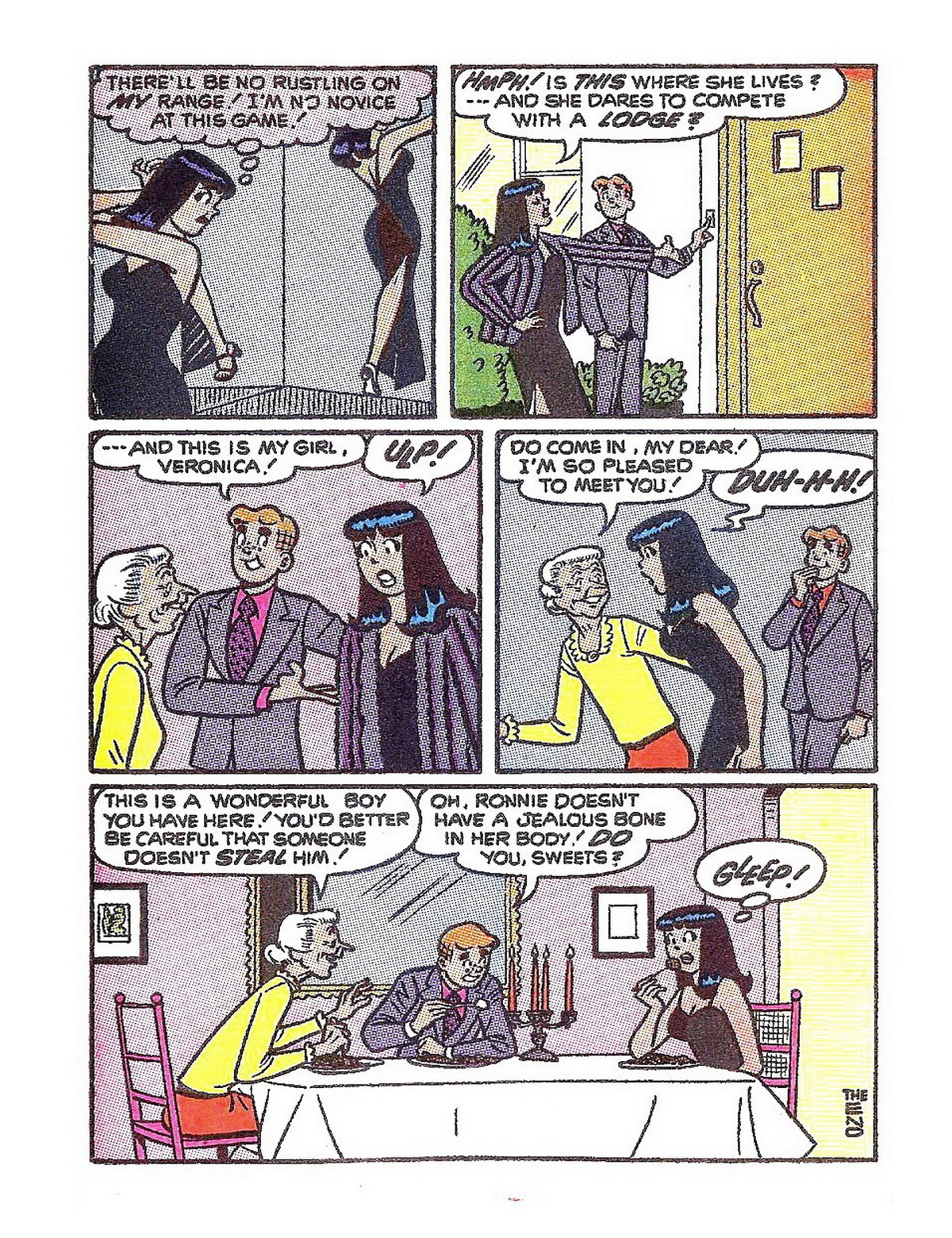 Read online Archie's Double Digest Magazine comic -  Issue #45 - 189