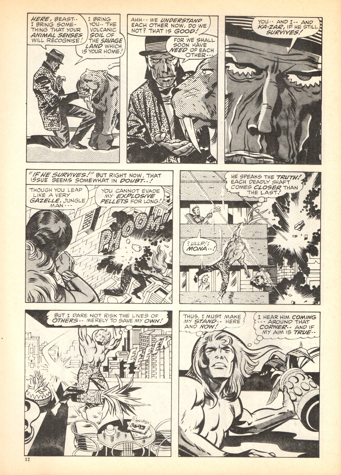 Read online Planet of the Apes (1974) comic -  Issue #3 - 32