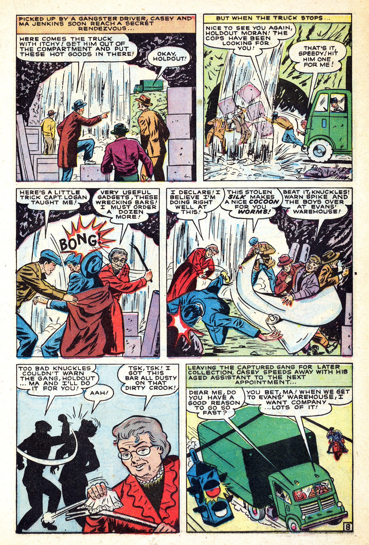 Read online Casey Crime Photographer comic -  Issue #4 - 21