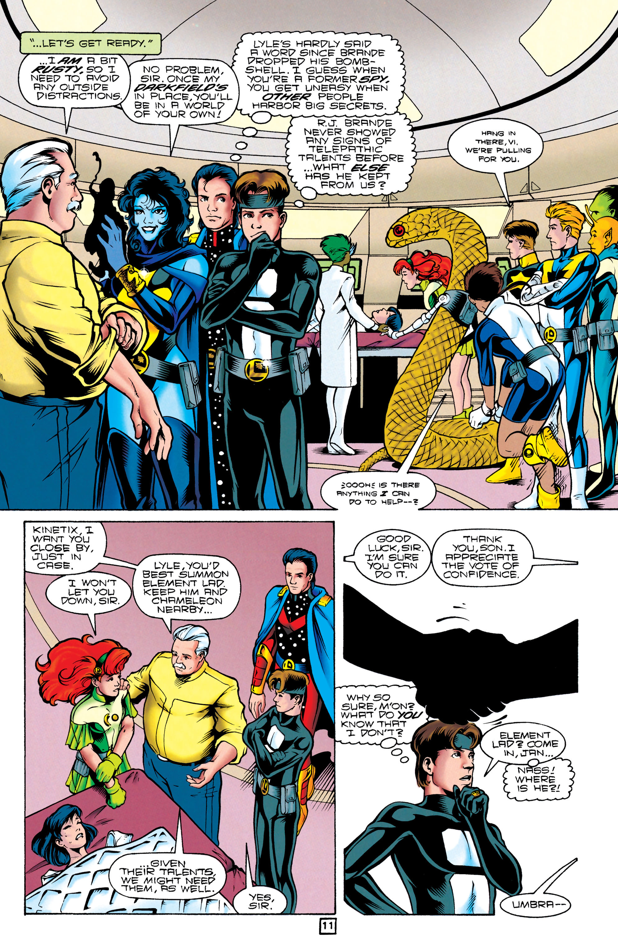 Read online Legionnaires comic -  Issue #52 - 11