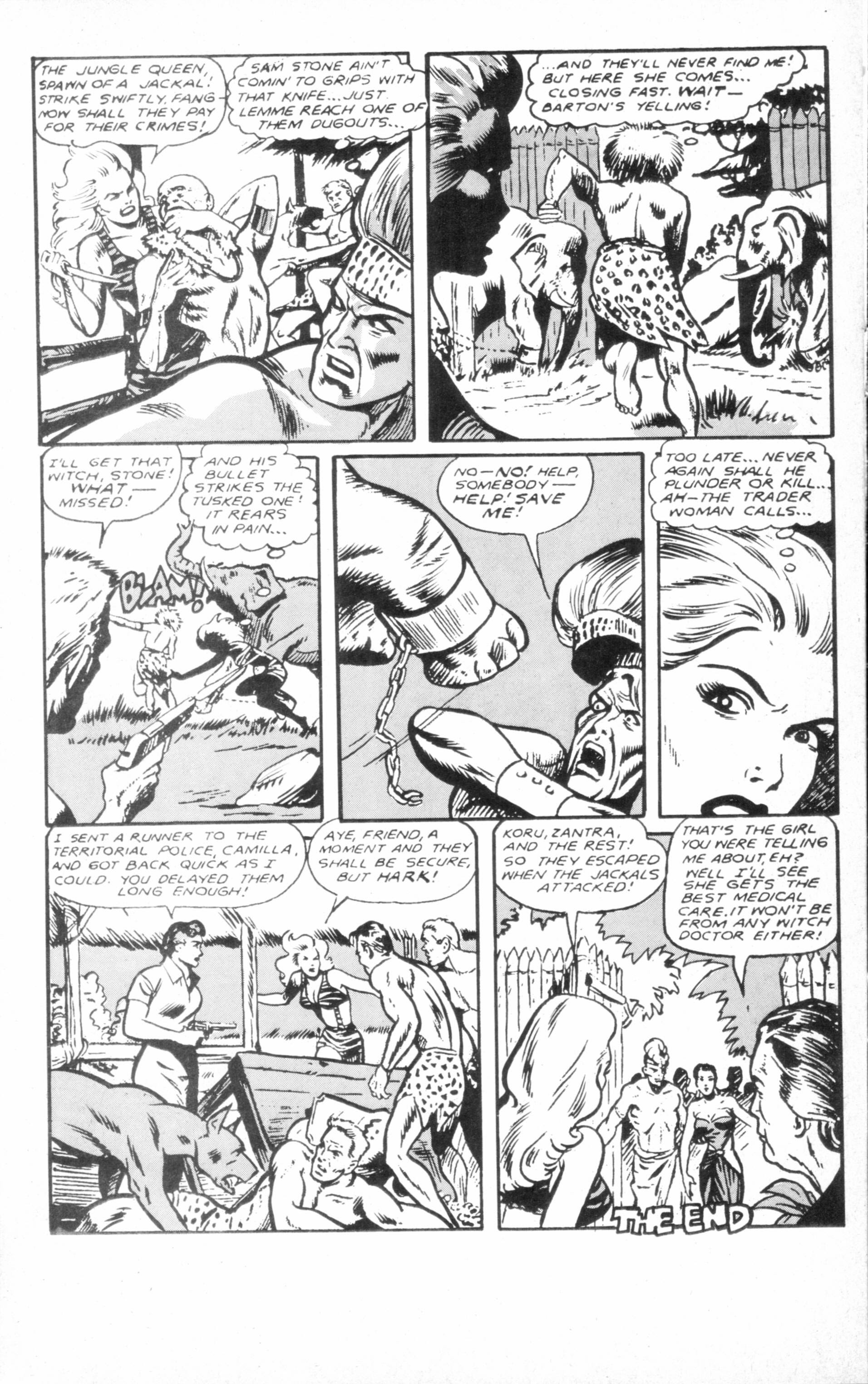 Read online Jungle Girls (1988) comic -  Issue #14 - 34