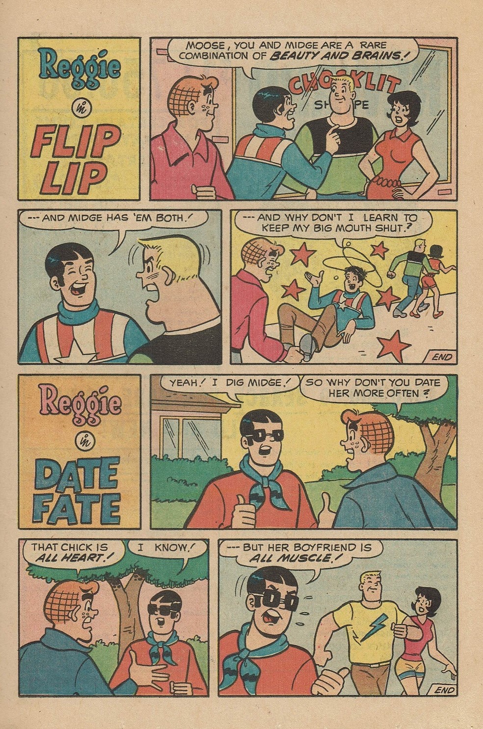 Read online Reggie's Wise Guy Jokes comic -  Issue #22 - 11
