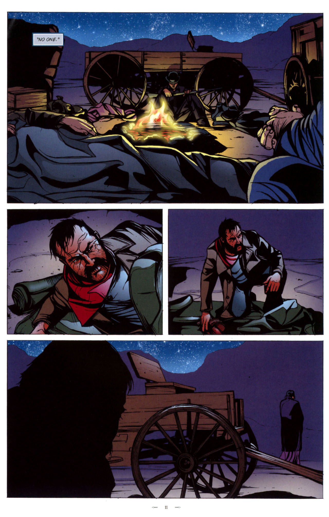 Read online Desperadoes: Banners of Gold comic -  Issue #4 - 13