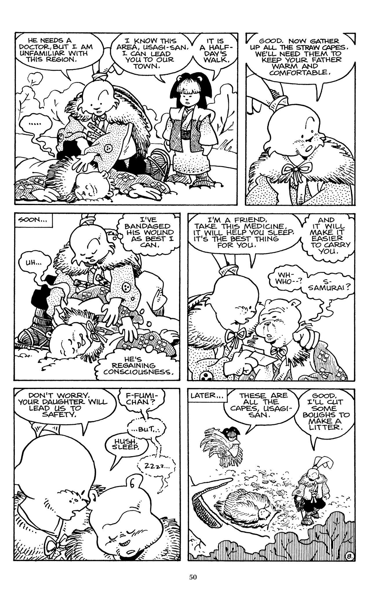 Read online The Usagi Yojimbo Saga comic -  Issue # TPB 2 - 50