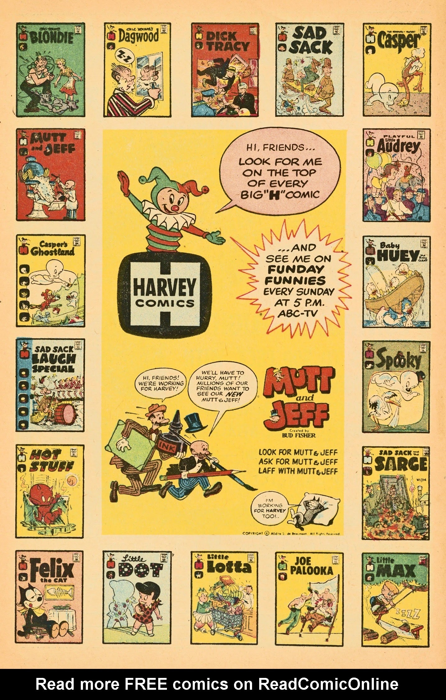 Read online Felix the Cat (1955) comic -  Issue #110 - 18