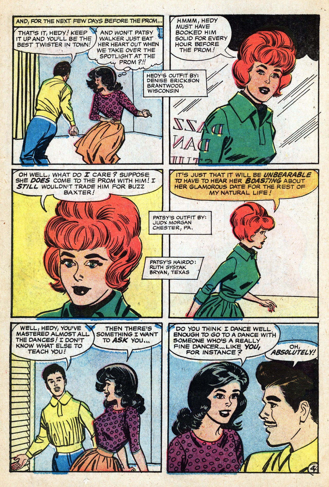 Read online Patsy Walker comic -  Issue #105 - 6