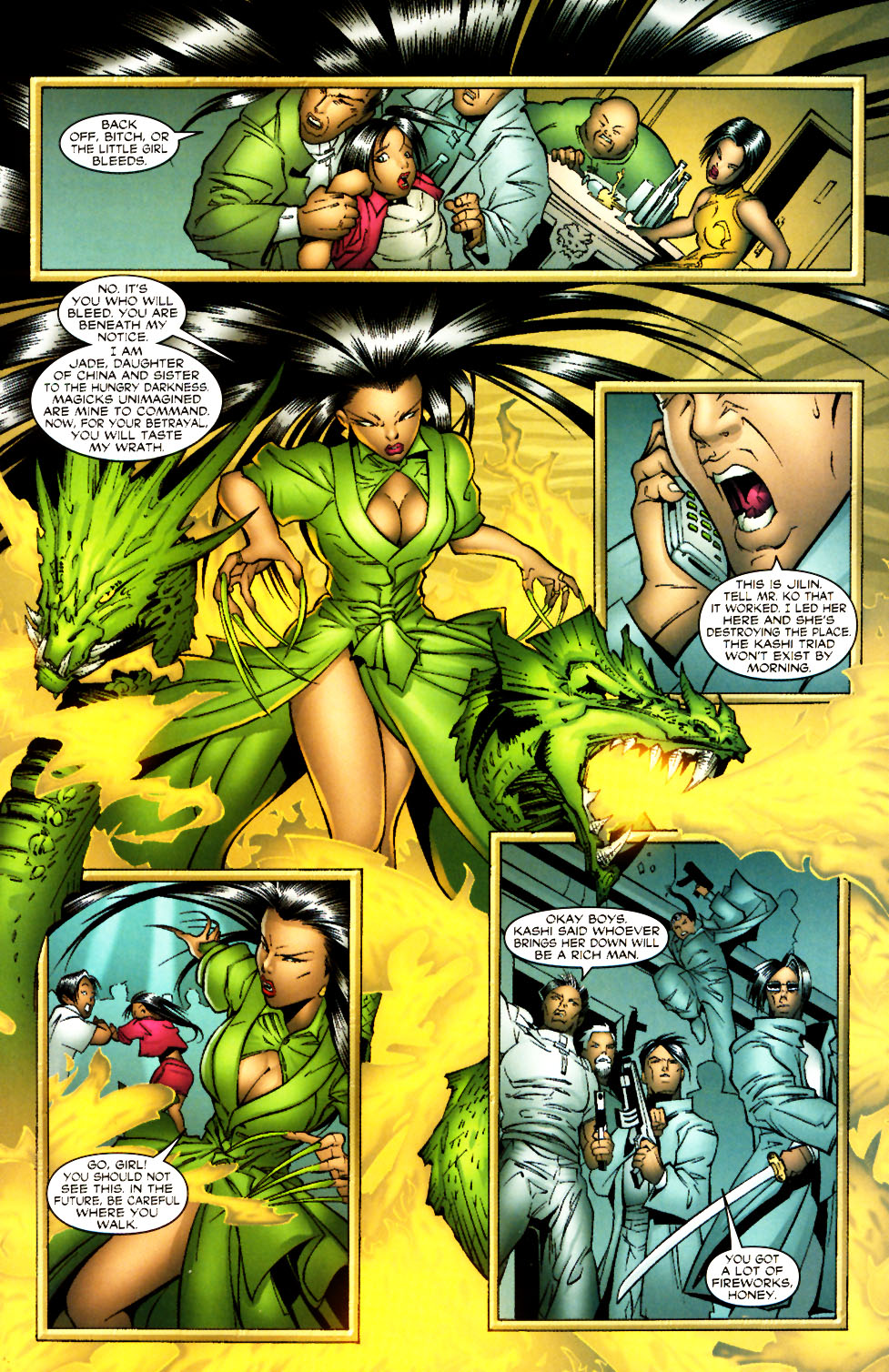 Read online Jade comic -  Issue #2 - 9