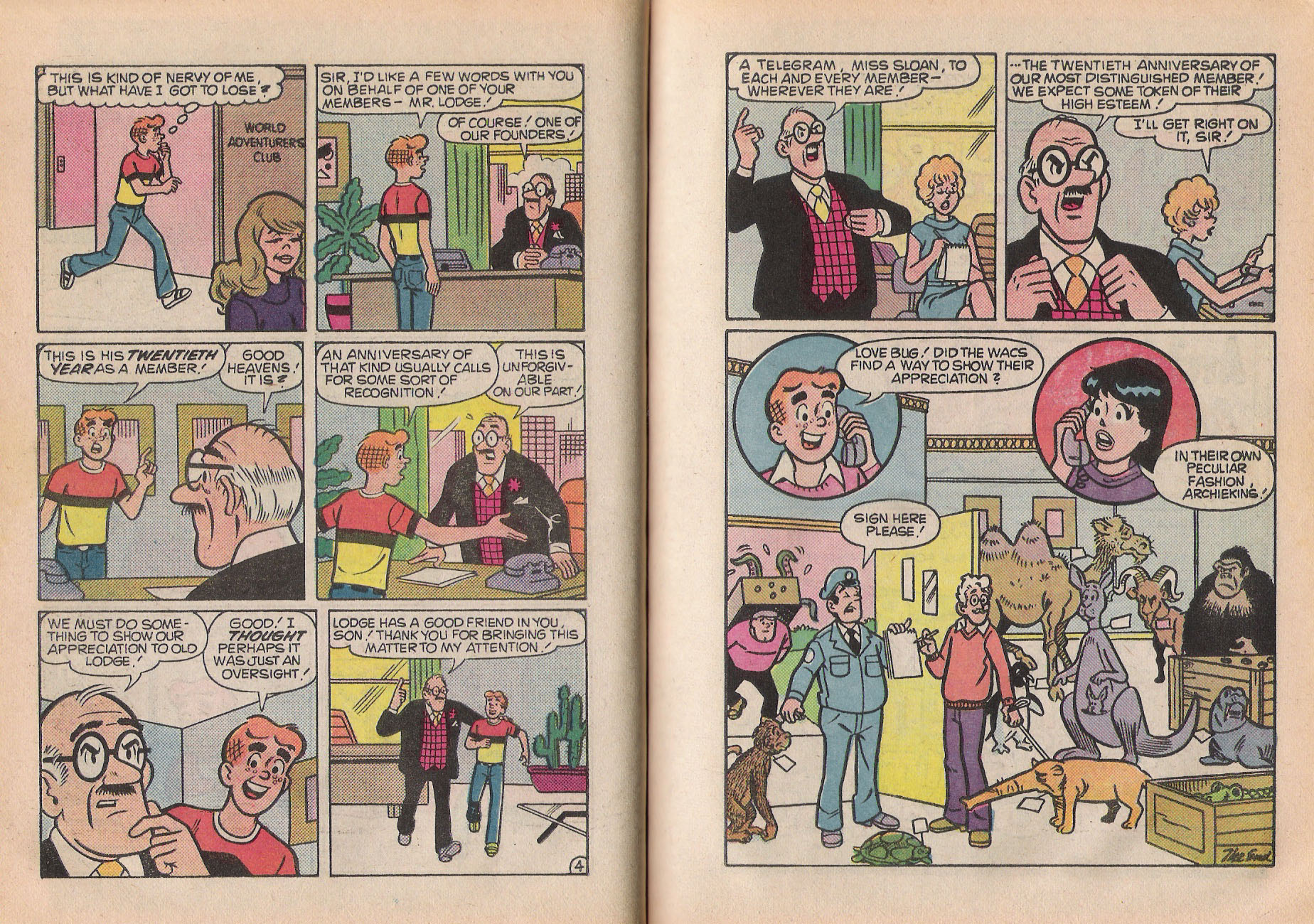 Read online Archie Digest Magazine comic -  Issue #73 - 56