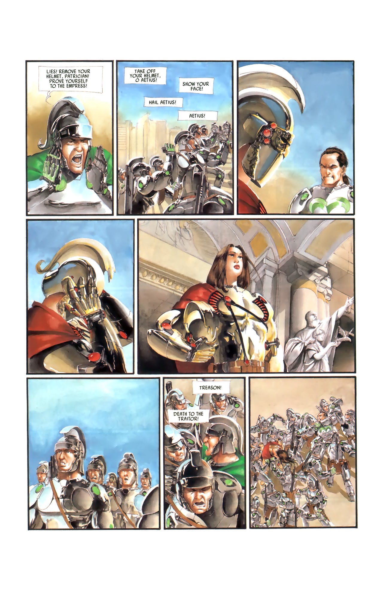 Read online Scourge Of The Gods: The Fall comic -  Issue #1 - 49