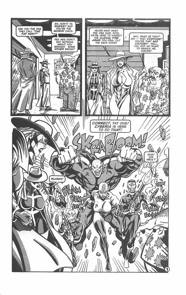 Read online FemForce Special: Rayda The Cyberian Connection comic -  Issue #2 - 11