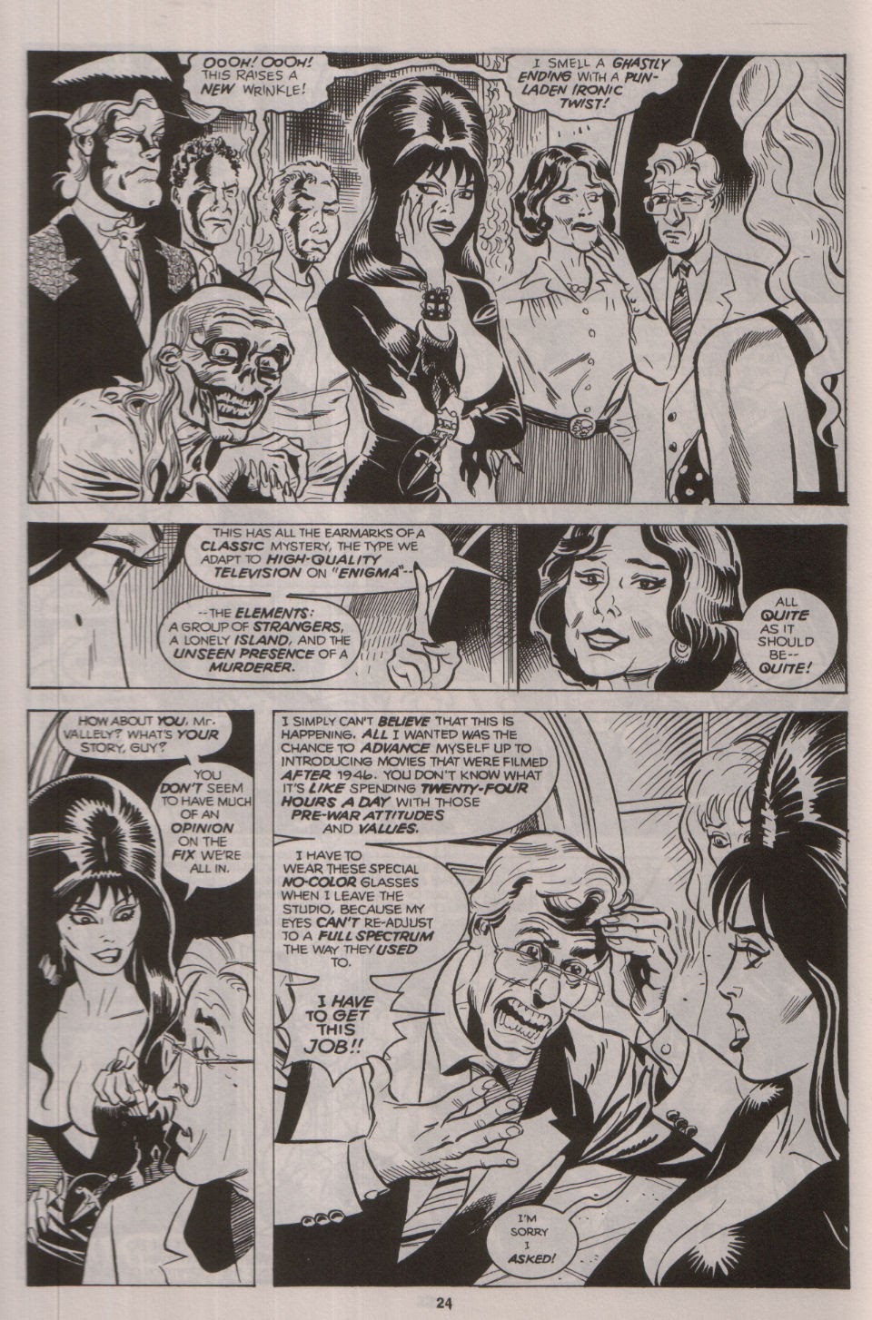 Read online Elvira, Mistress of the Dark comic -  Issue #19 - 22