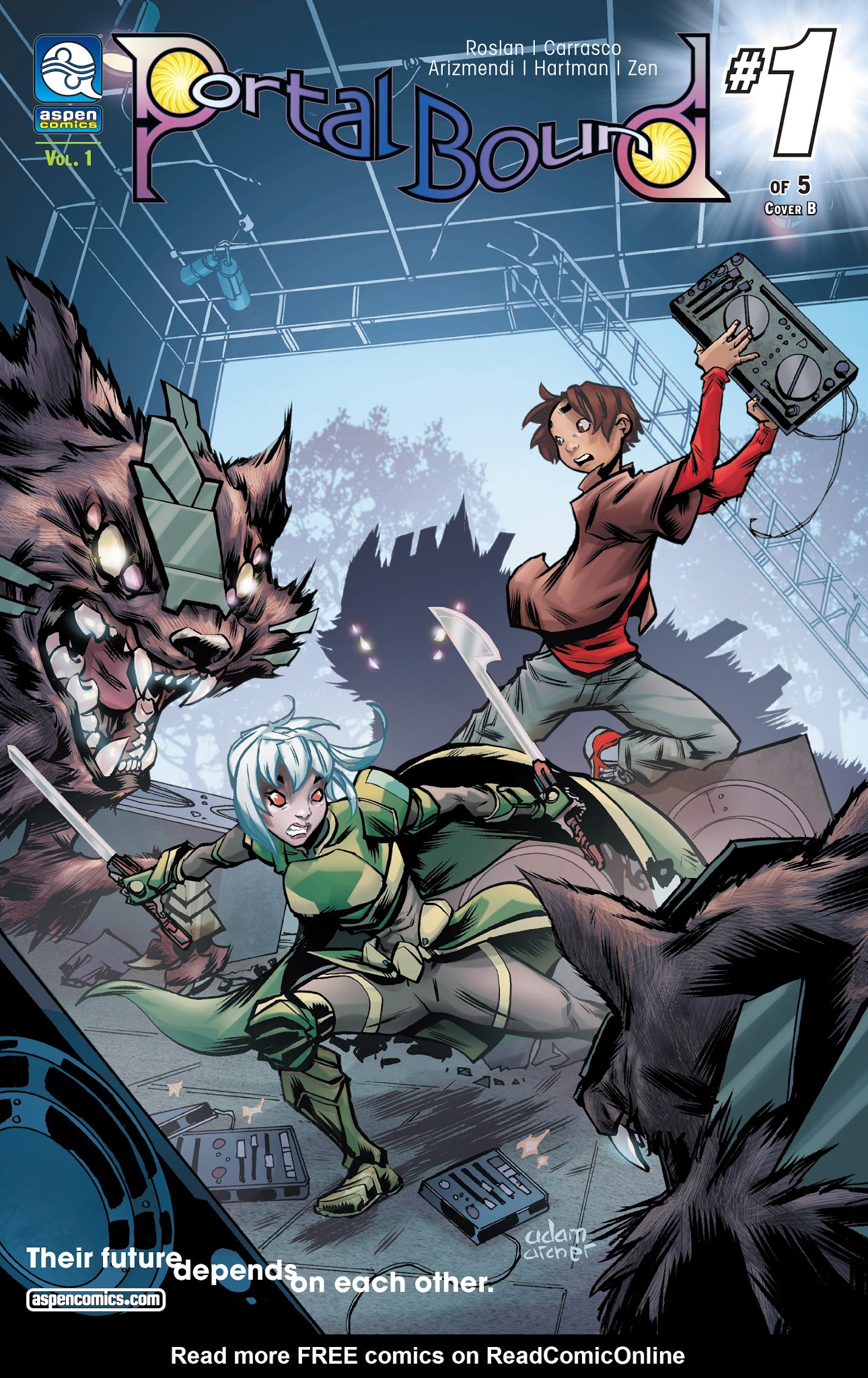 Read online Portal Bound comic -  Issue #1 - 2