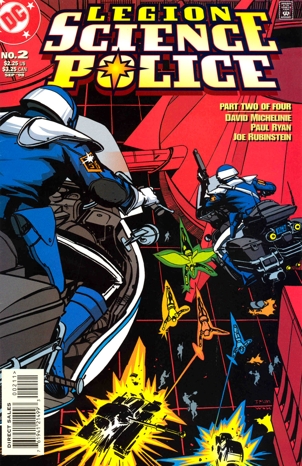 Read online Legion: Science Police comic -  Issue #2 - 1