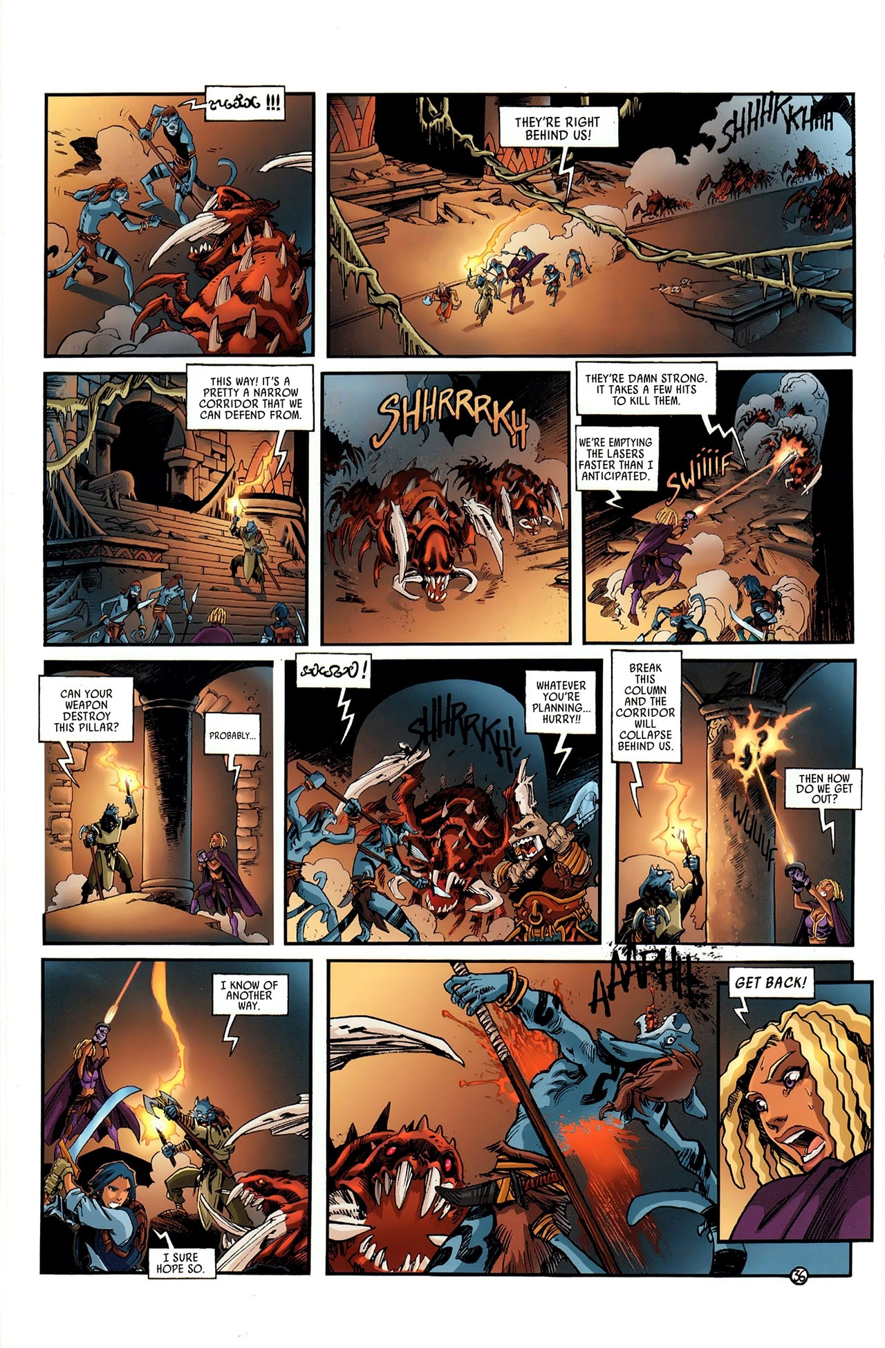Read online Ythaq: The Forsaken World comic -  Issue #3 - 40