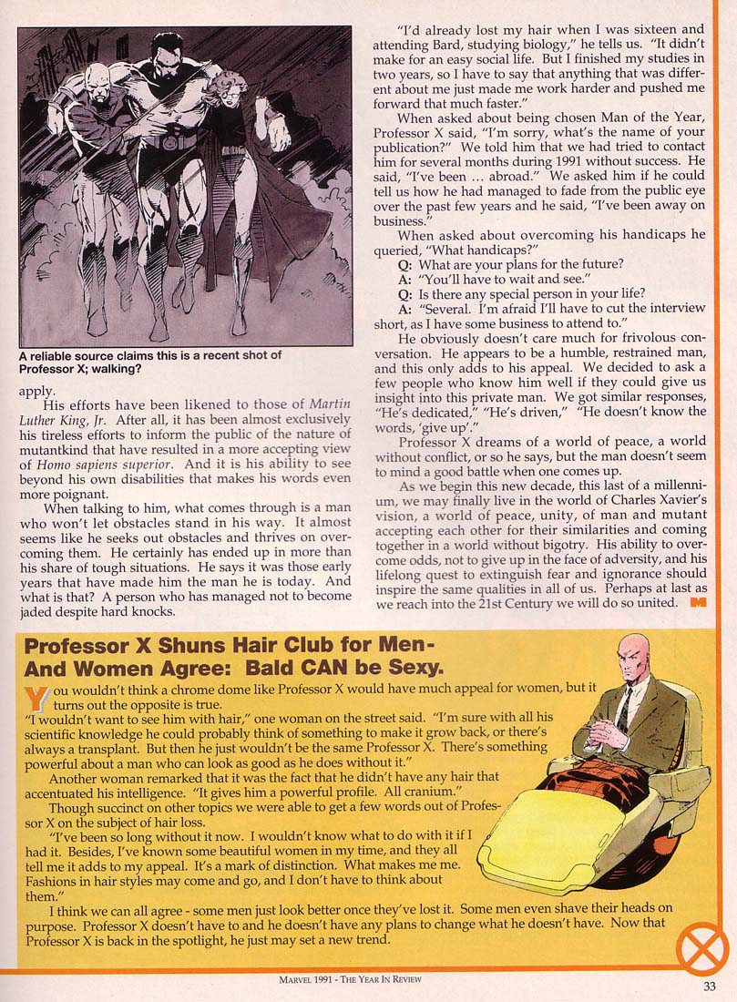 Read online Marvel: The Year-in-Review comic -  Issue #3 - 34