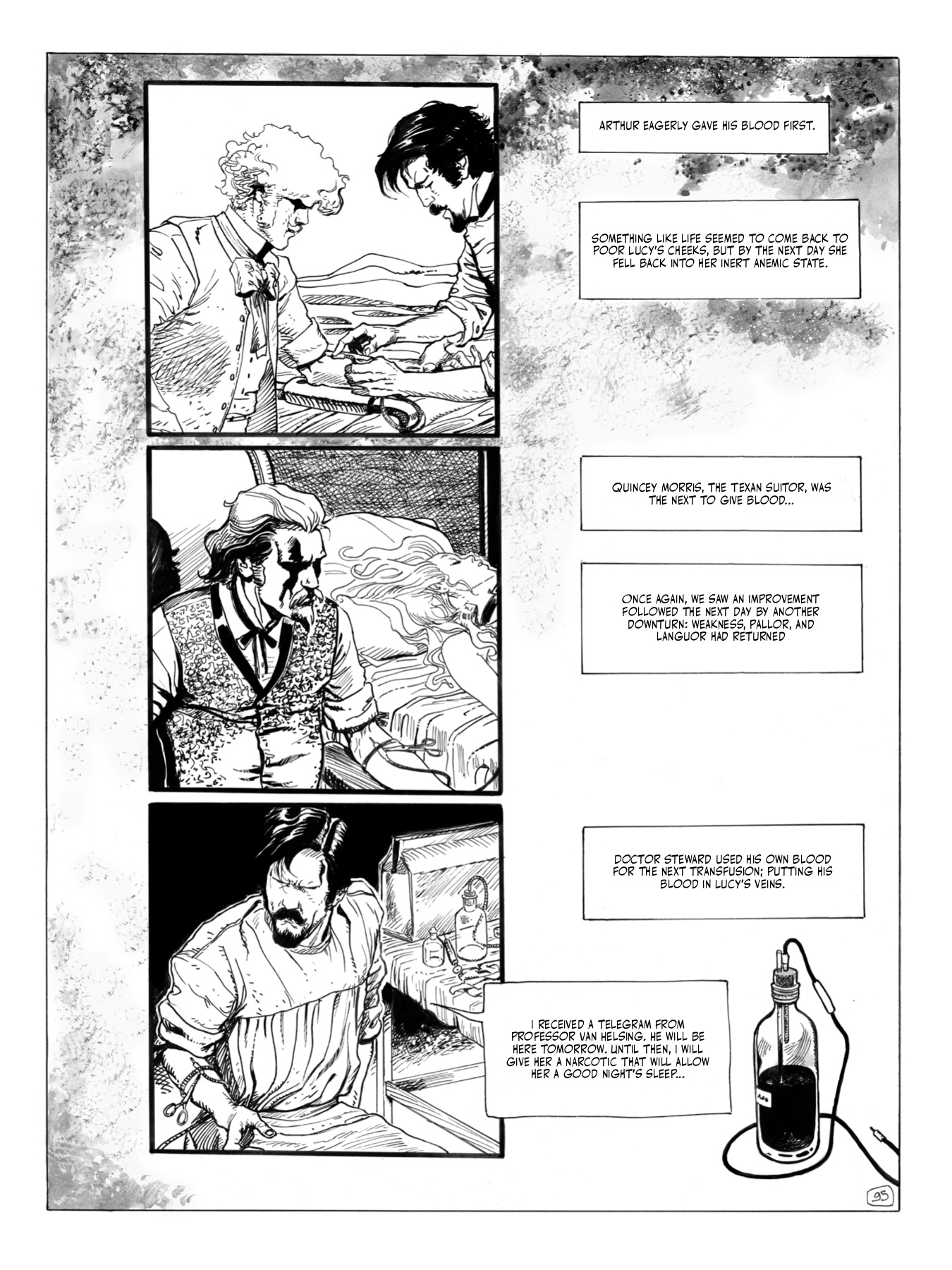 Read online Bram Stoker's Dracula by Georges Bess comic -  Issue # TPB (Part 1) - 92