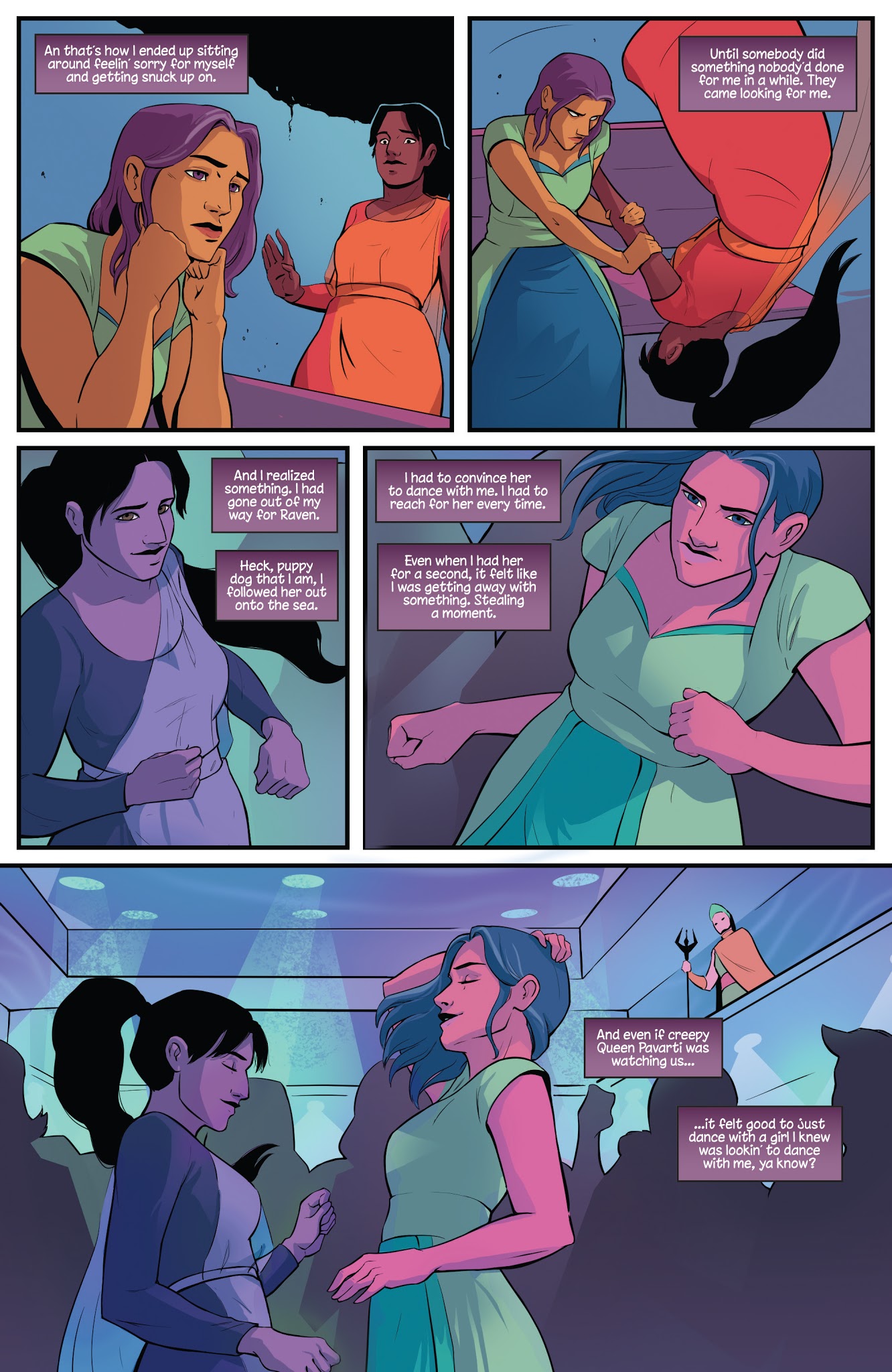 Read online Princeless Raven Year Two: Love and Revenge comic -  Issue #6 - 16