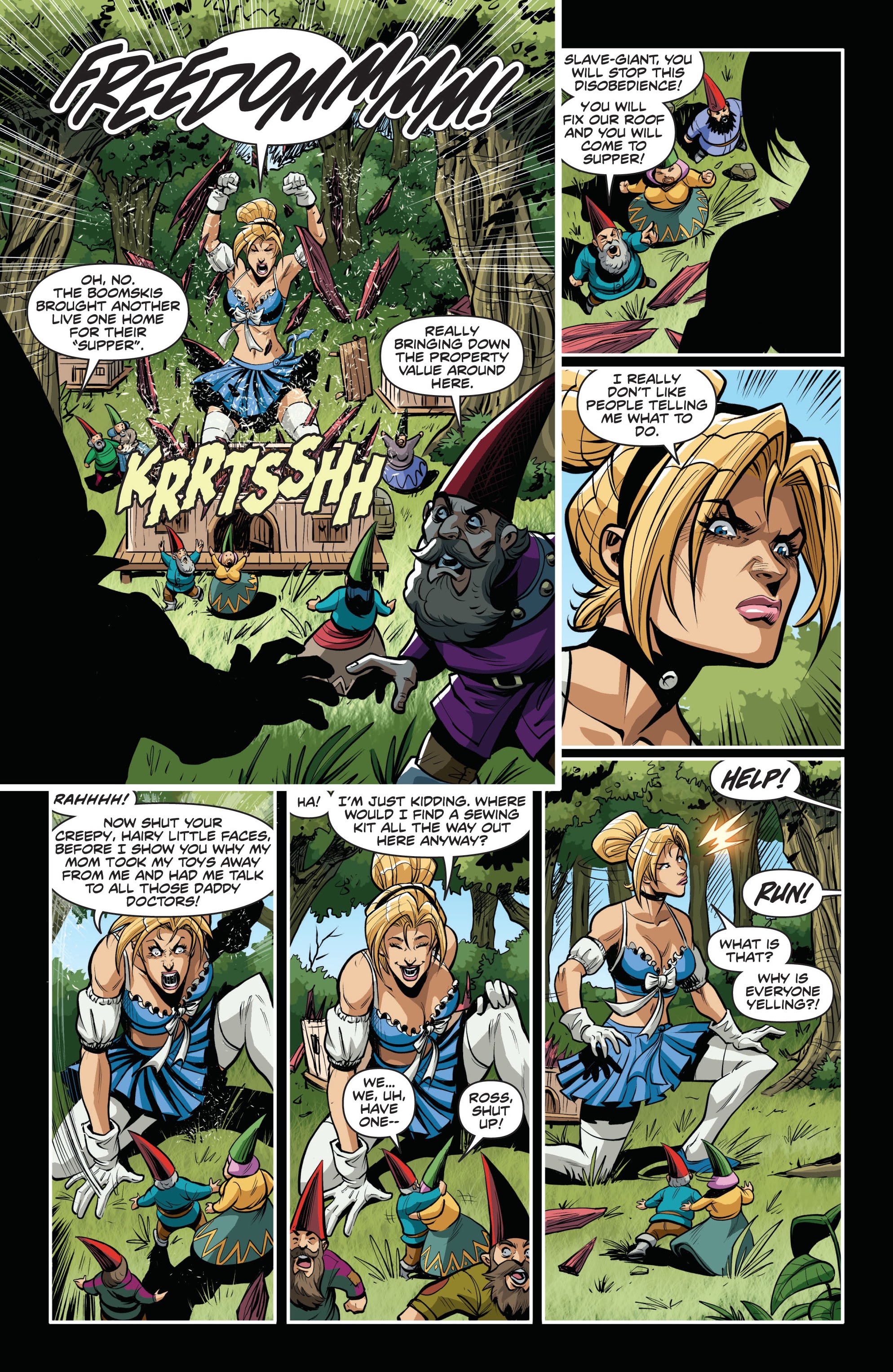 Read online Grimm Spotlight: Cinderella vs The Tooth Fairy comic -  Issue # Full - 17