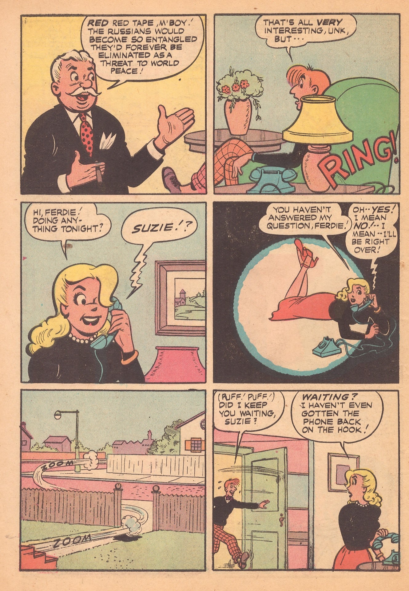 Read online Suzie Comics comic -  Issue #79 - 14