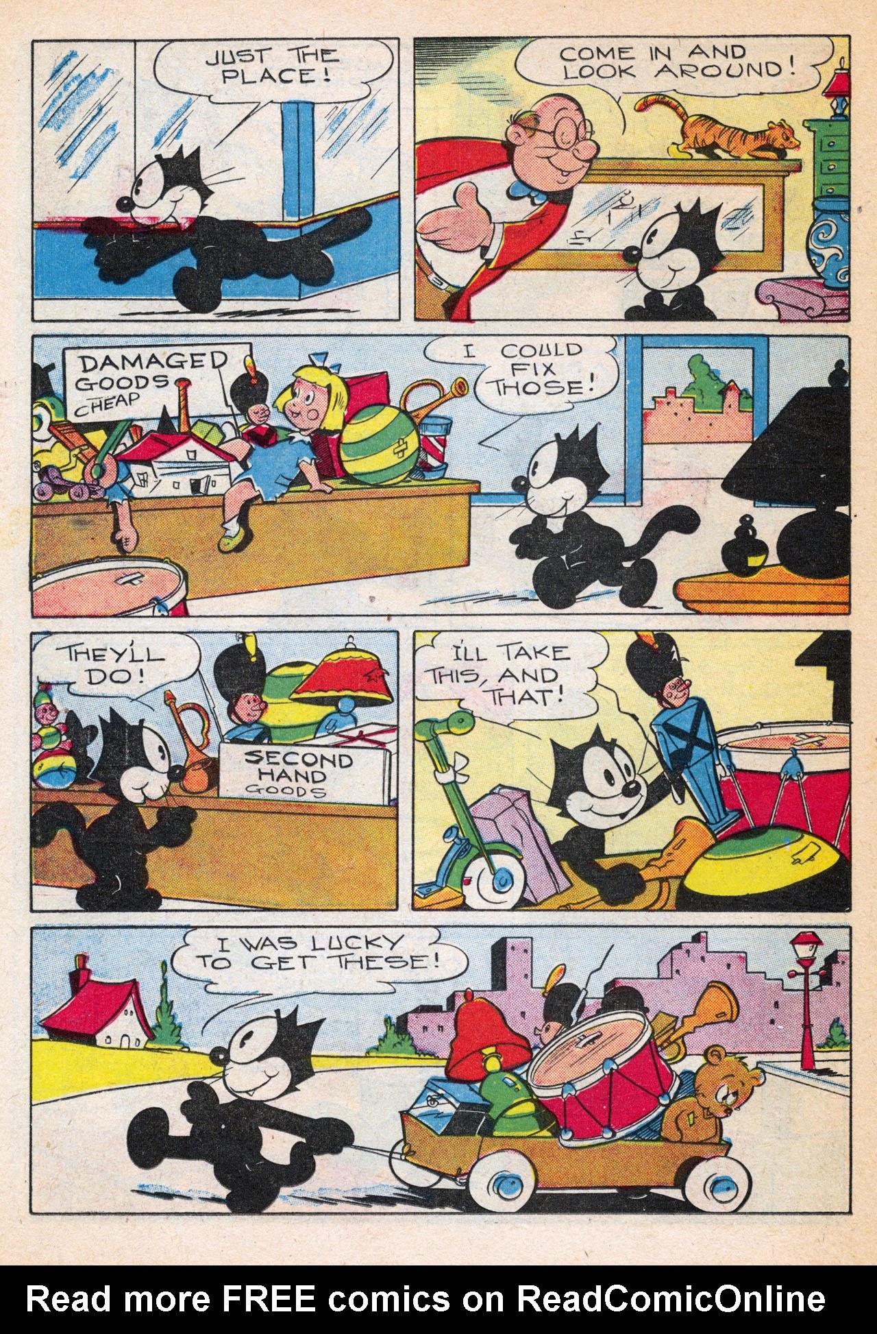 Read online Felix the Cat (1948) comic -  Issue #19 - 32